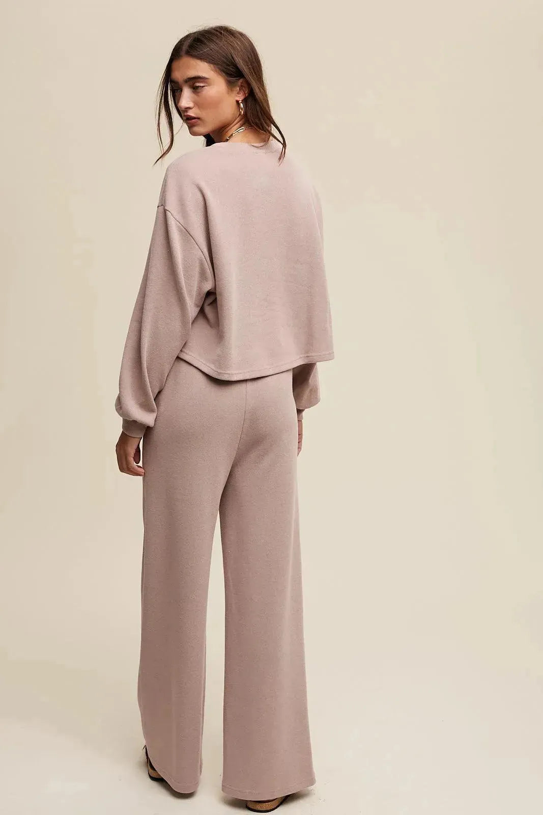 LISTICLE Knit Sweat Top & Pant Athleisure Lounge Sets on Simply Obsessed