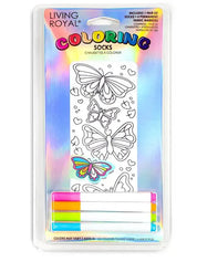 LIVING ROYAL DIY Sock Coloring Kit on Simply Obsessed