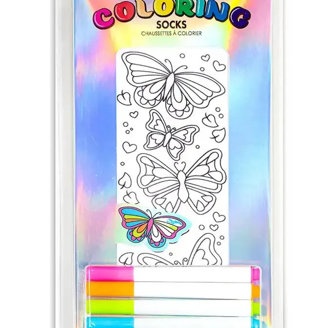 LIVING ROYAL DIY Sock Coloring Kit on Simply Obsessed
