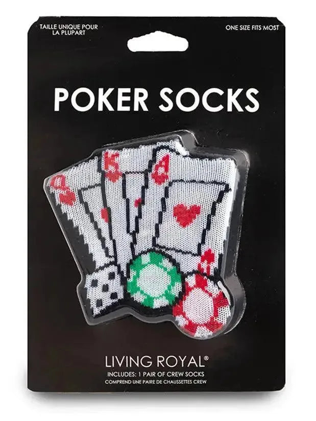 LIVING ROYAL Fun Crew Socks on Simply Obsessed