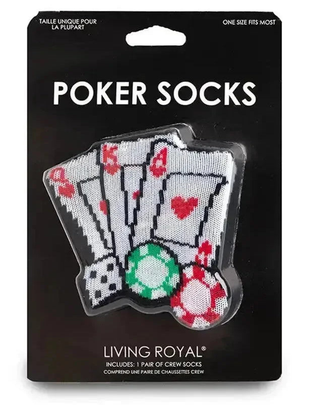 LIVING ROYAL Fun Crew Socks on Simply Obsessed