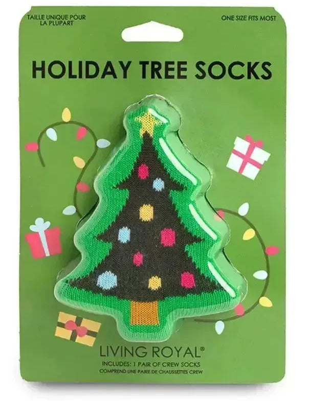 LIVING ROYAL Holiday Socks on Simply Obsessed