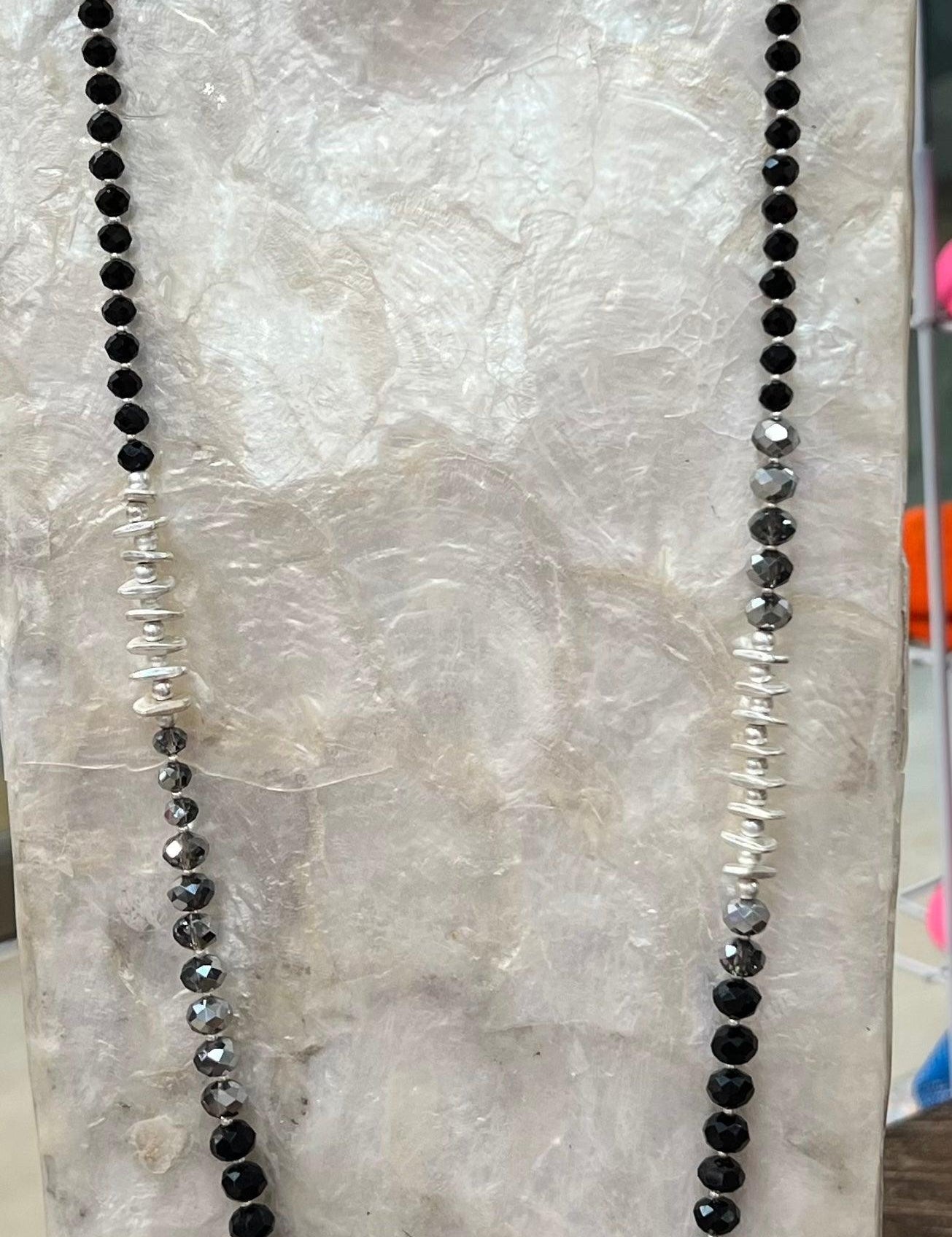 Black Beaded Necklace on Simply Obsessed