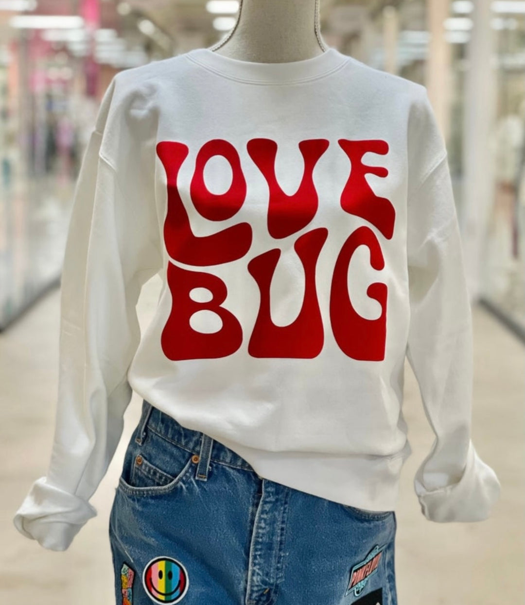 Love Bug Sweatshirt on Simply Obsessed