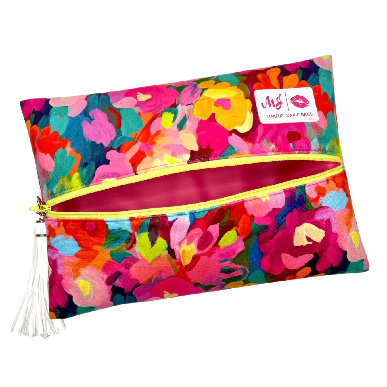 MAKEUP JUNKIE MEADOW MAGIC Makeup Bag-4 Sizes on Simply Obsessed