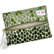 MAKEUP JUNKIE Modern Olive Bags on Simply Obsessed