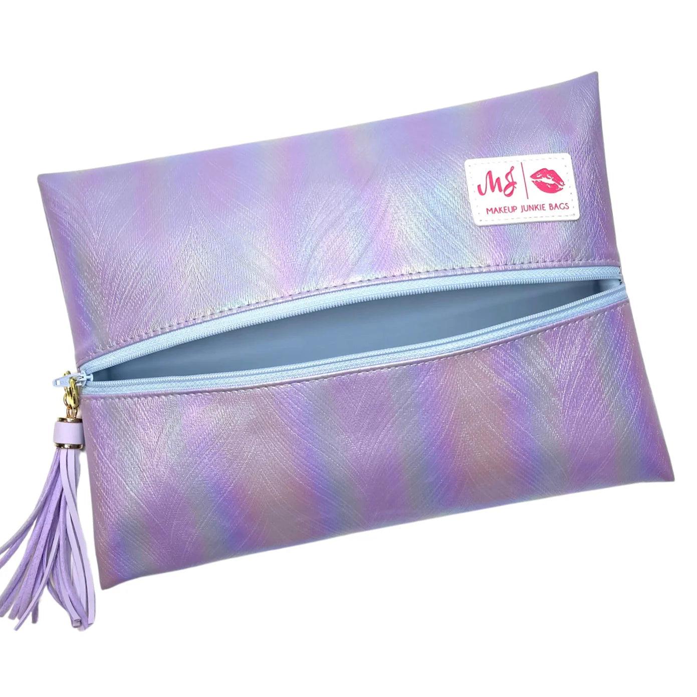 MAKEUP JUNKIE Venice Lavender Bags on Simply Obsessed