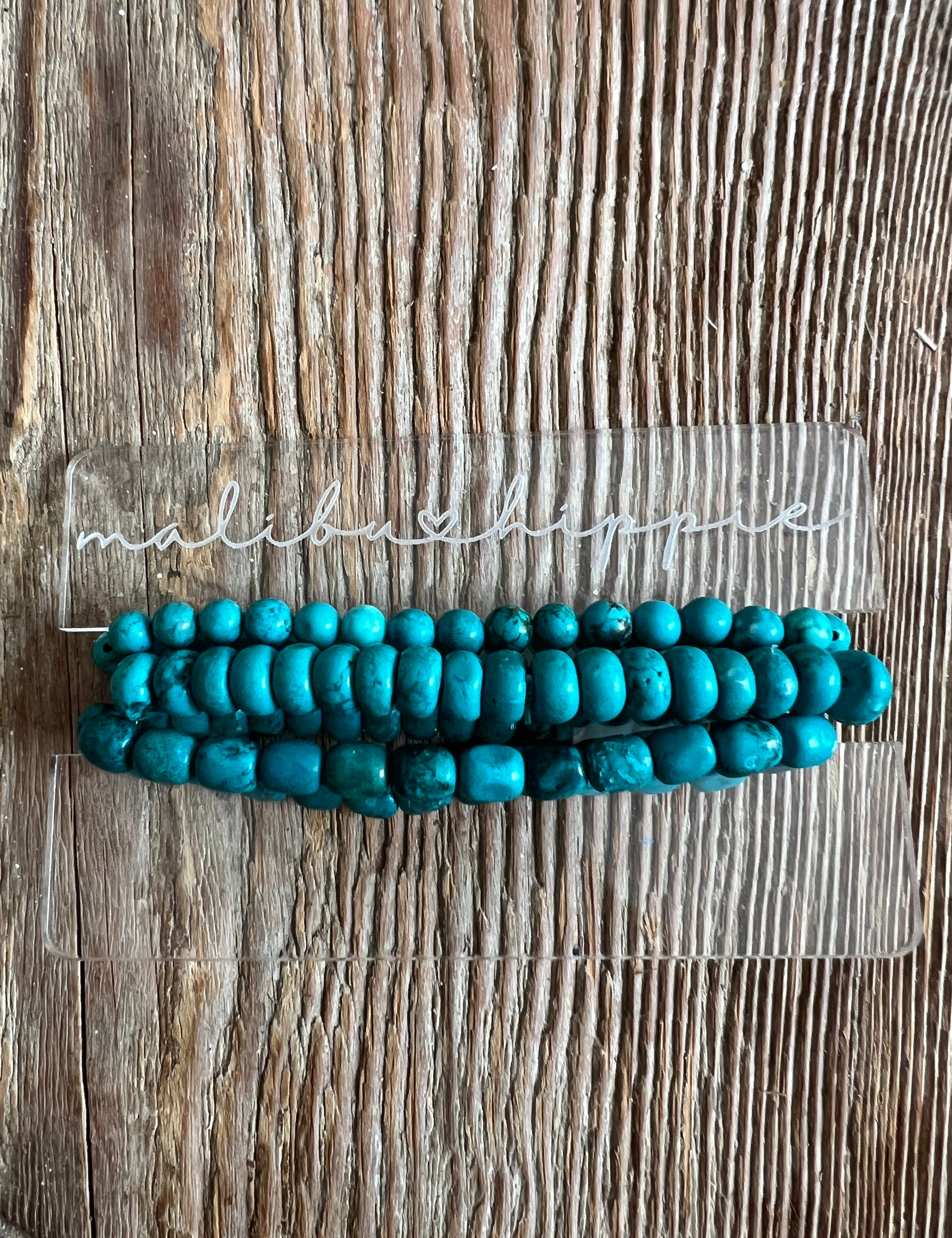 MALIBU HIPPIE Chrysolcolla Bracelet Stack on Simply Obsessed