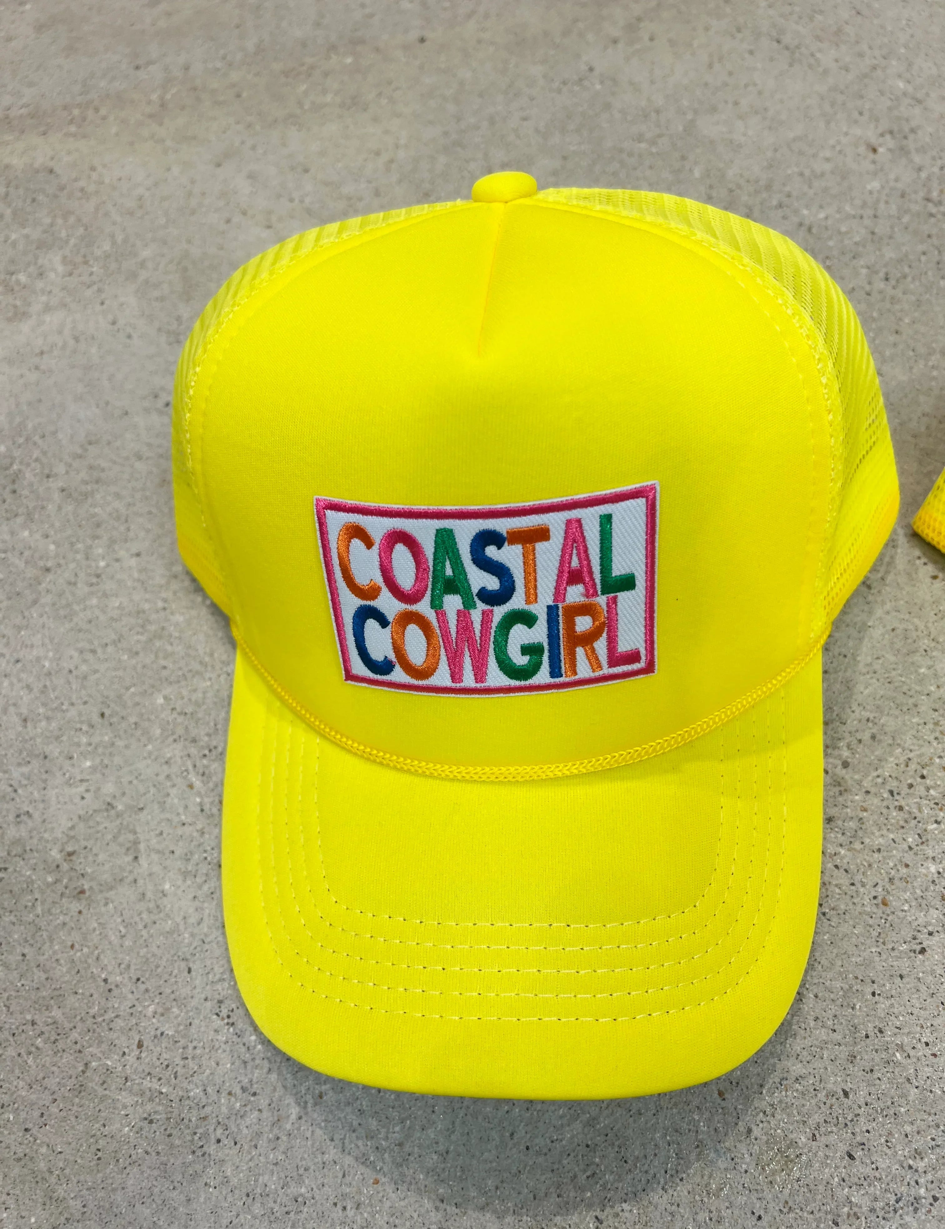 MALIBU HIPPIE Coastal Cowgirl Trucker Hat on Simply Obsessed
