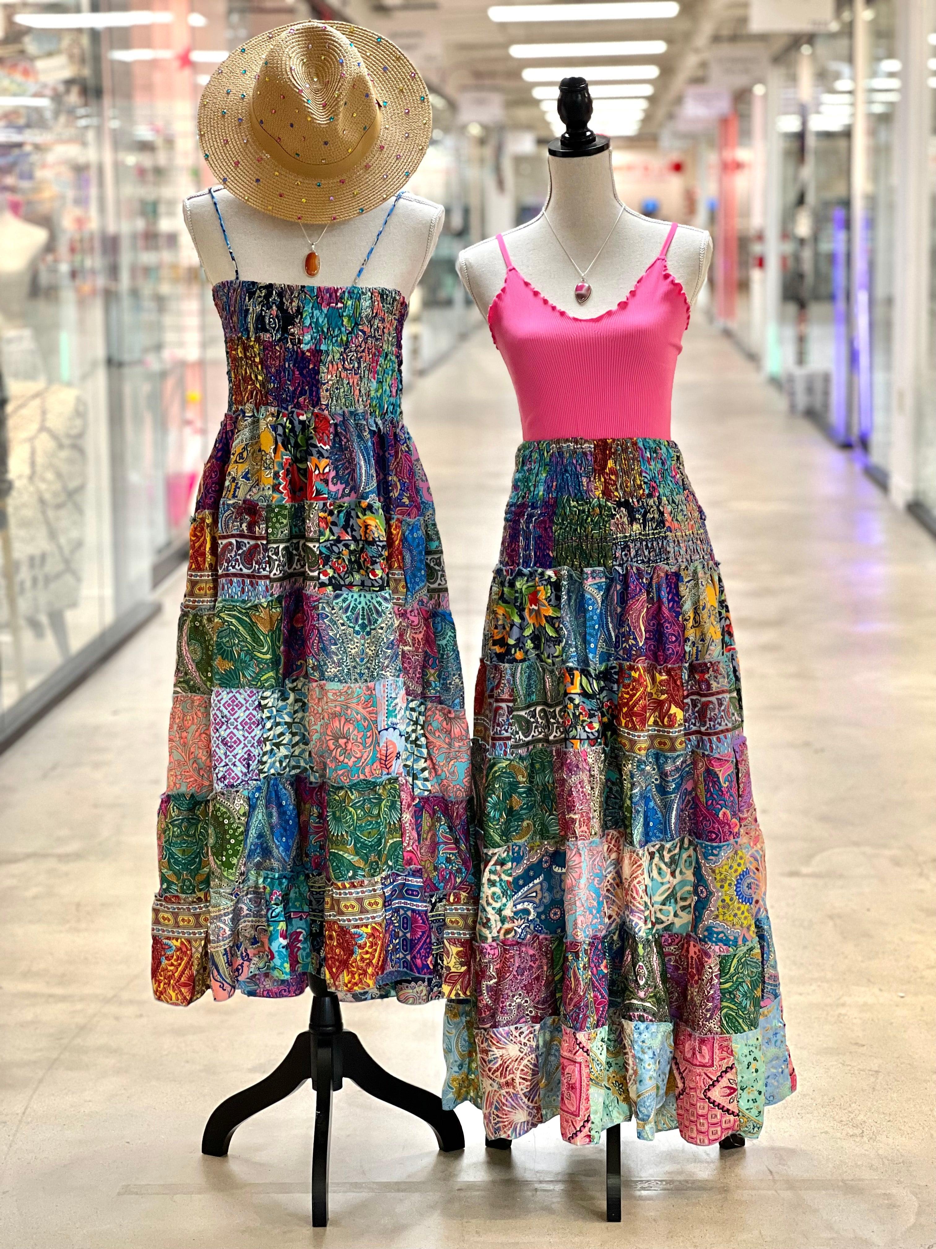 MALIBU HIPPIE Convertible Dress/Skirt on Simply Obsessed
