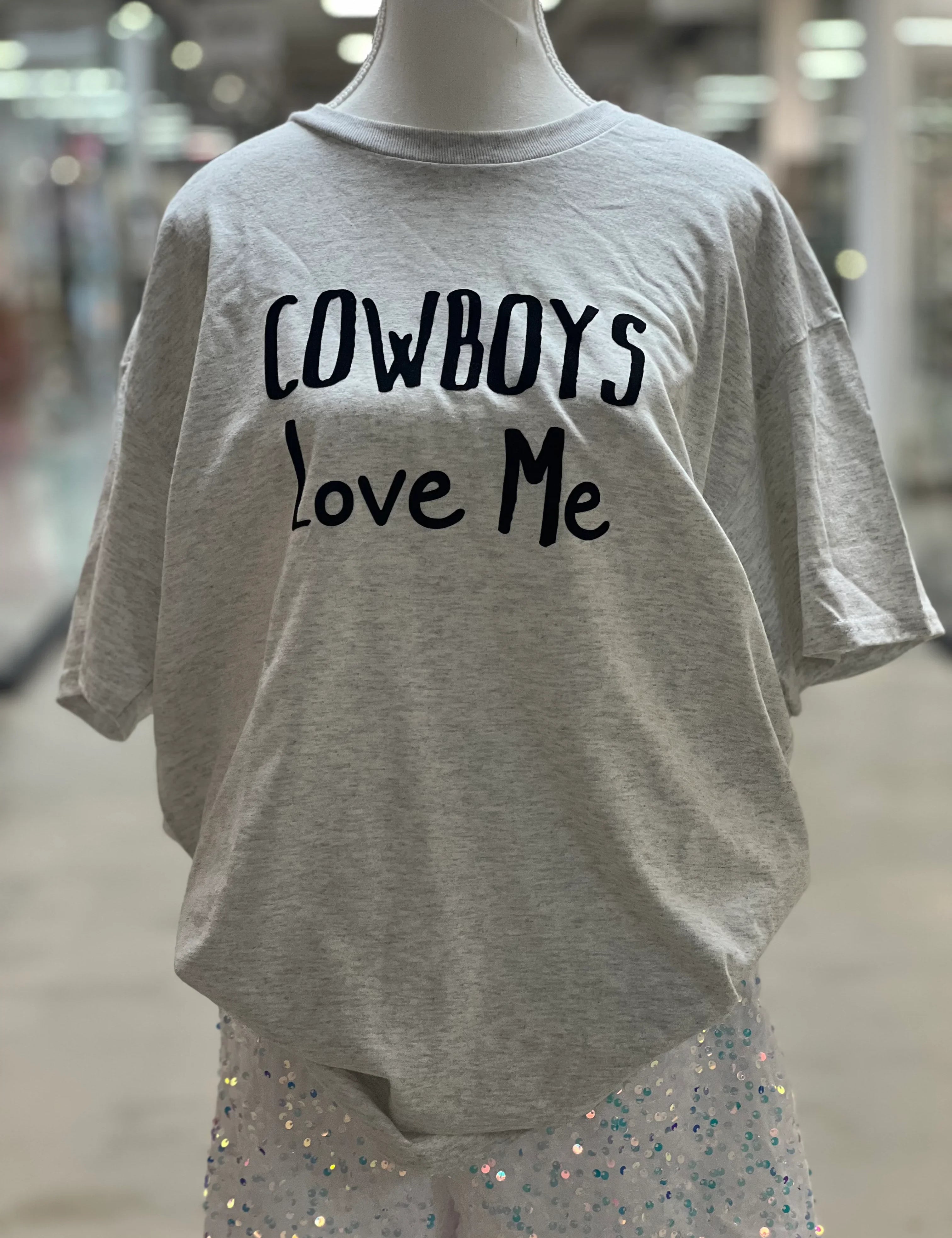 MALIBU HIPPIE Cowboys Love Me Tee on Simply Obsessed