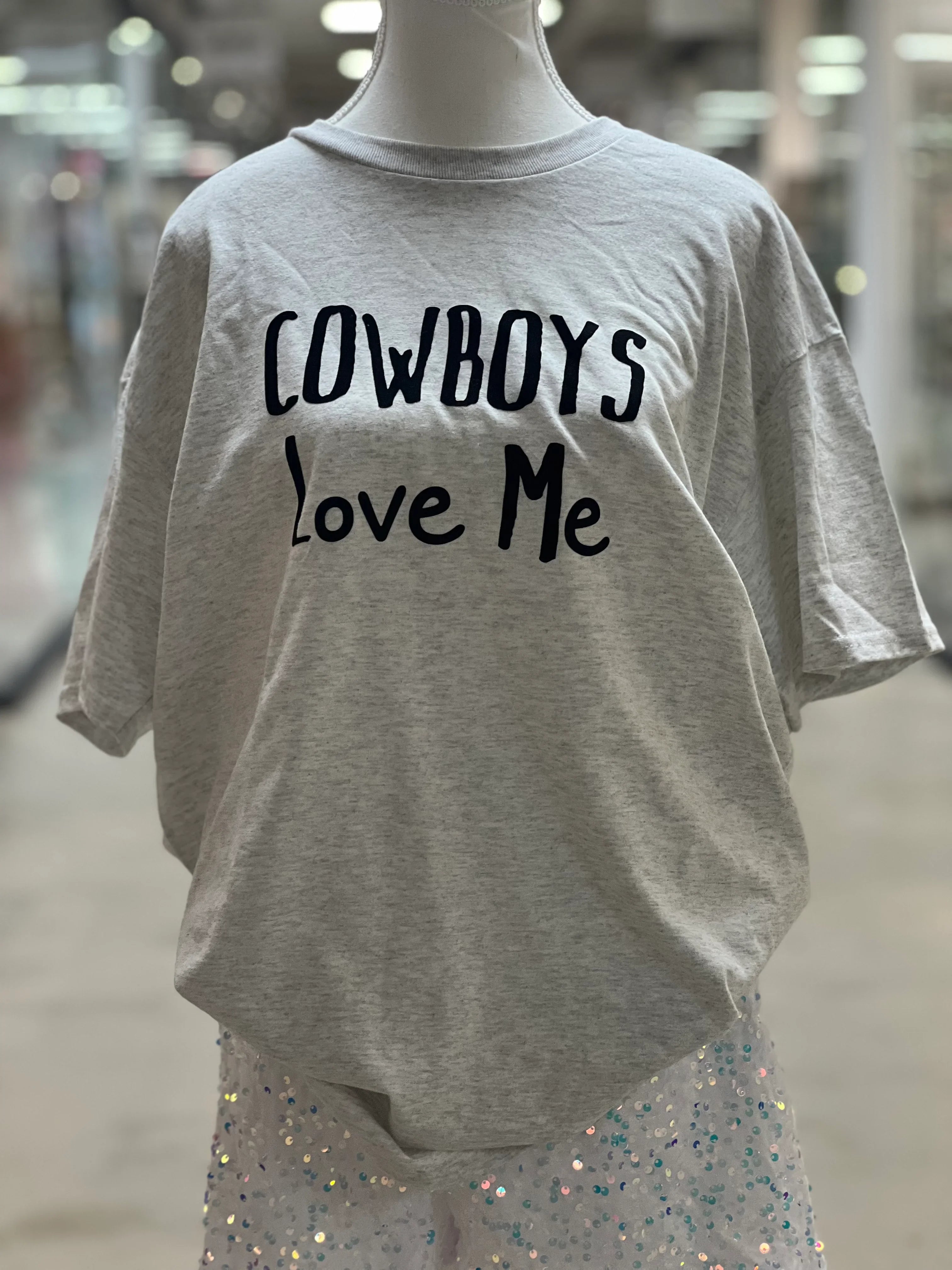 MALIBU HIPPIE Cowboys Love Me Tee on Simply Obsessed