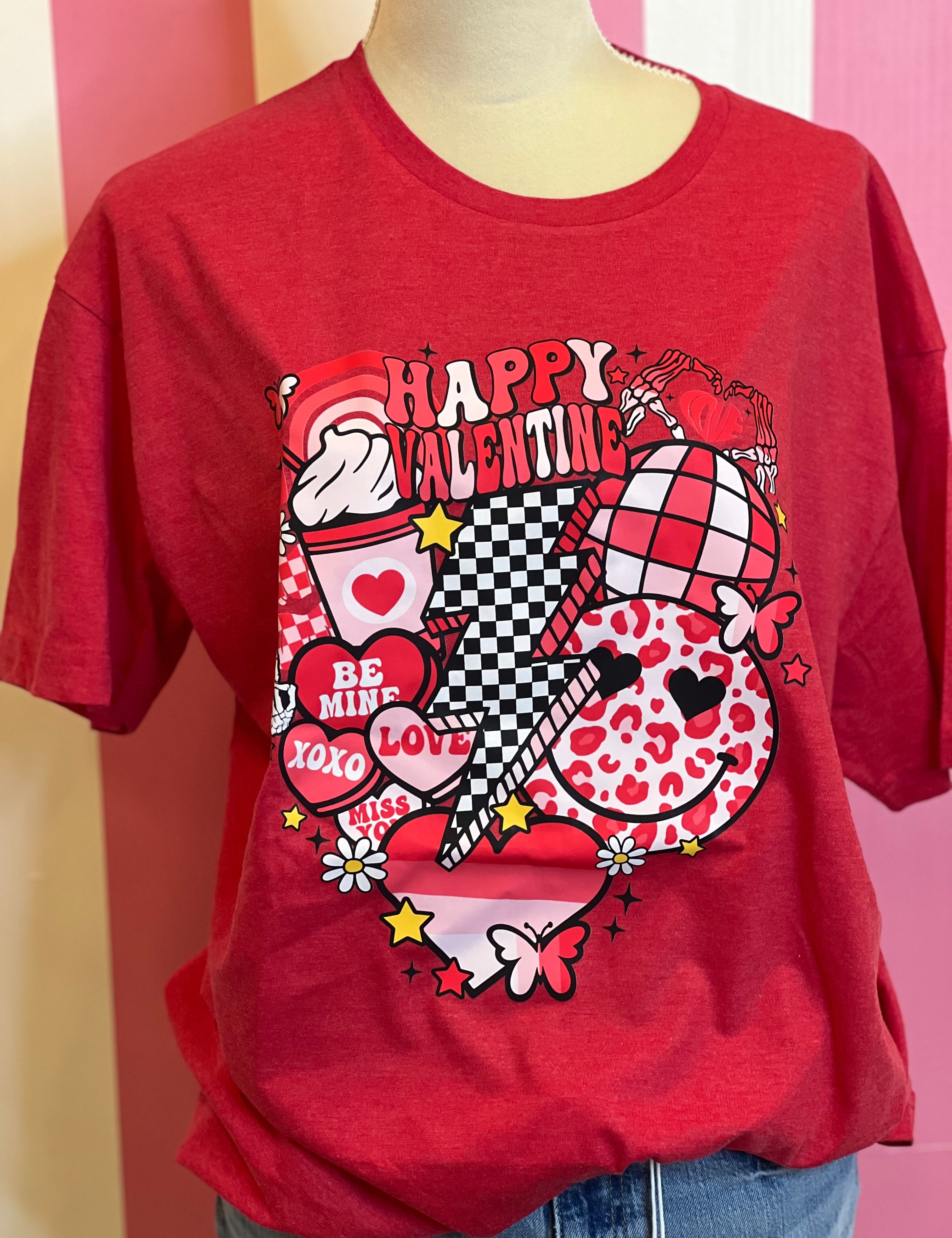 MALIBU HIPPIE: Happy Valentines Tee on Simply Obsessed