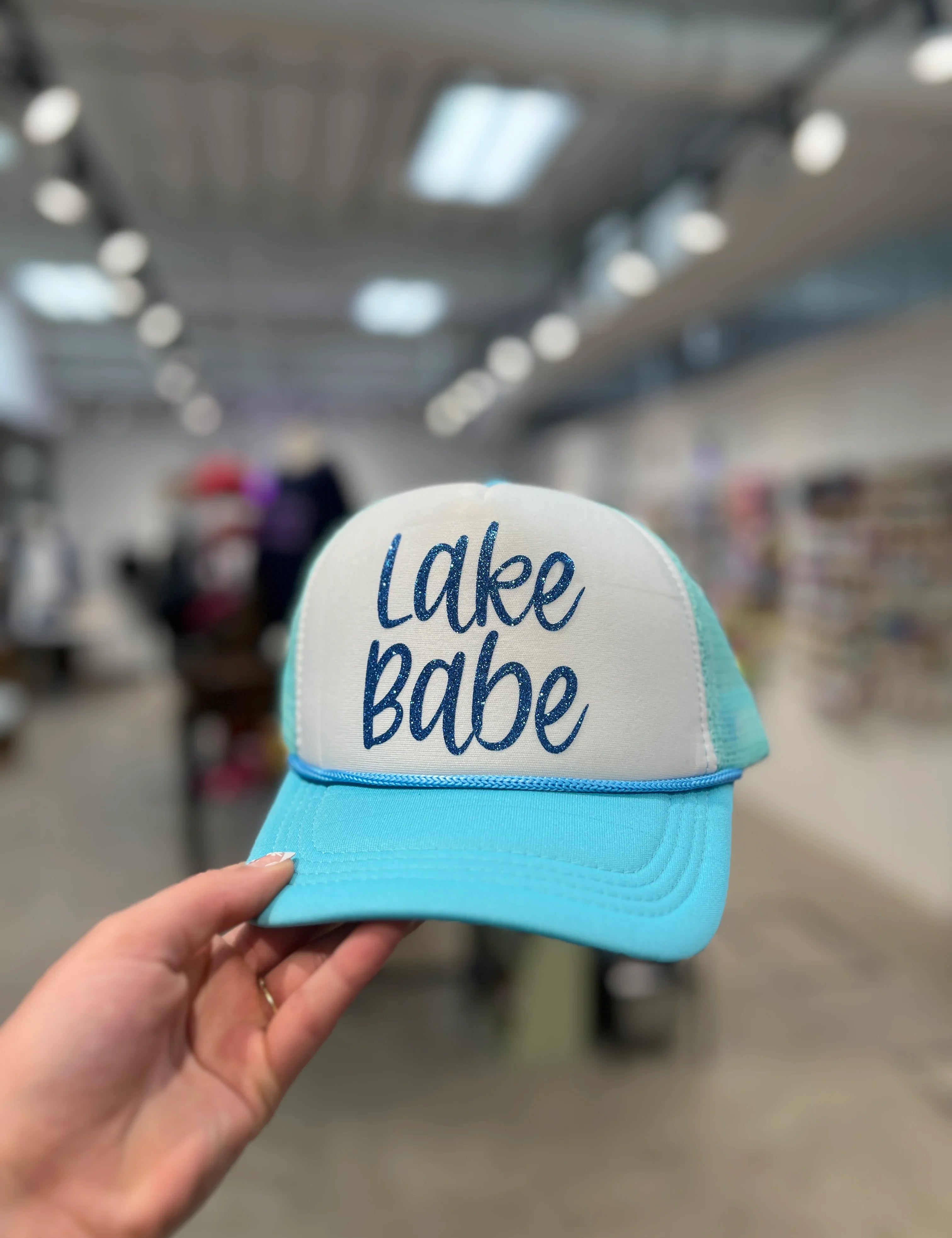 MALIBU HIPPIE Lake Babe Trucker Hat on Simply Obsessed