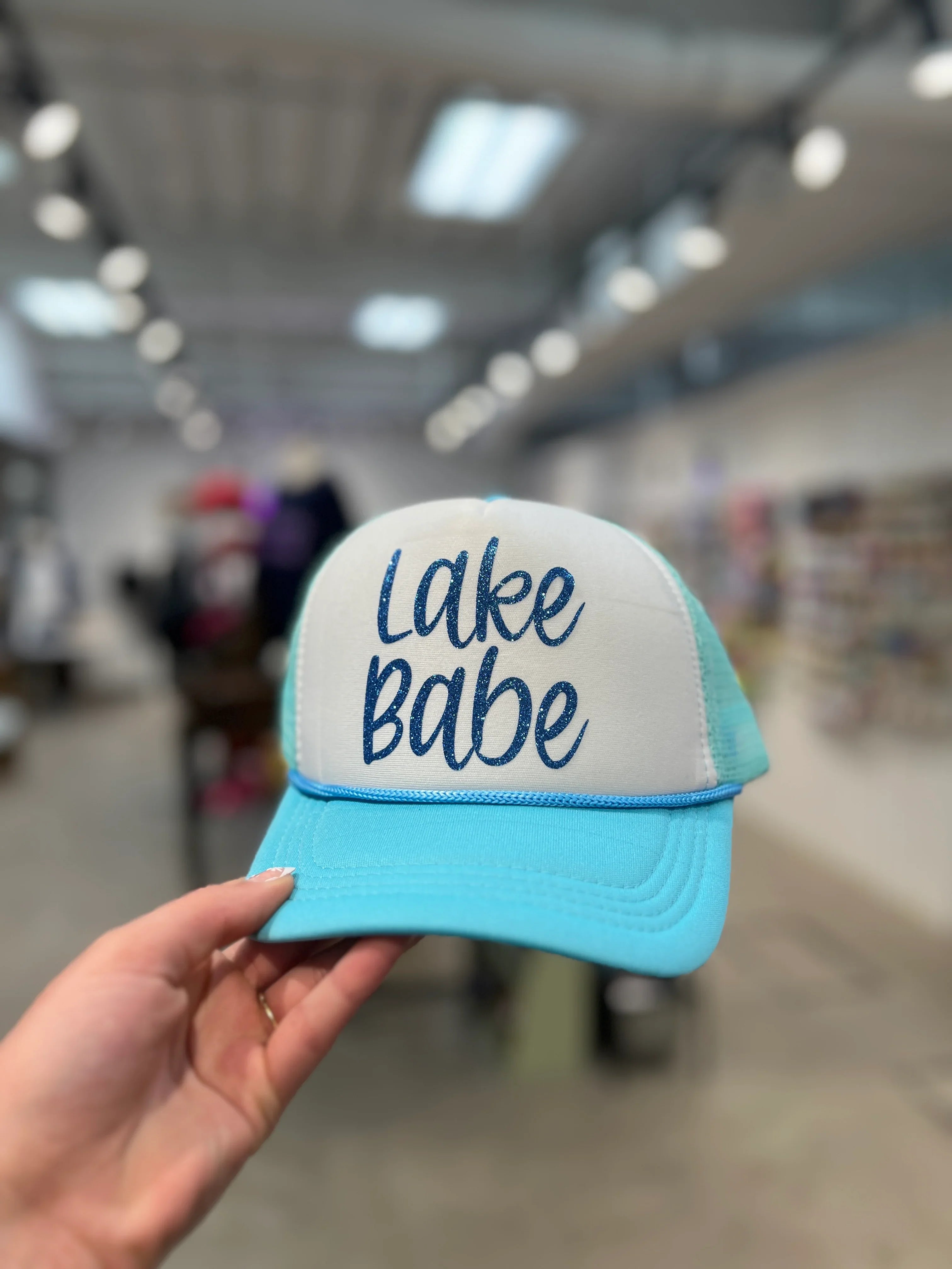 MALIBU HIPPIE Lake Babe Trucker Hat on Simply Obsessed
