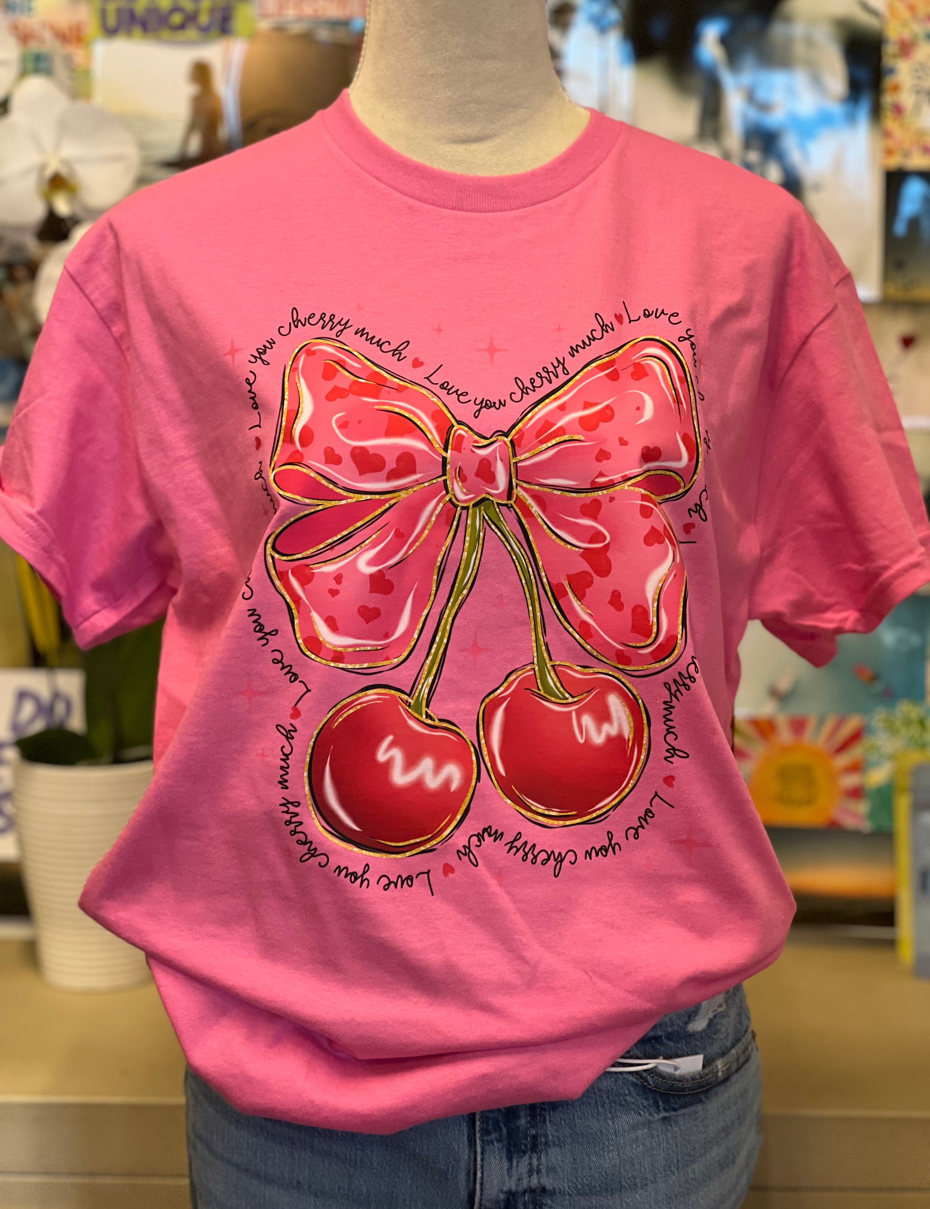 MALIBU HIPPIE: Love You Cherry Much Tee on Simply Obsessed