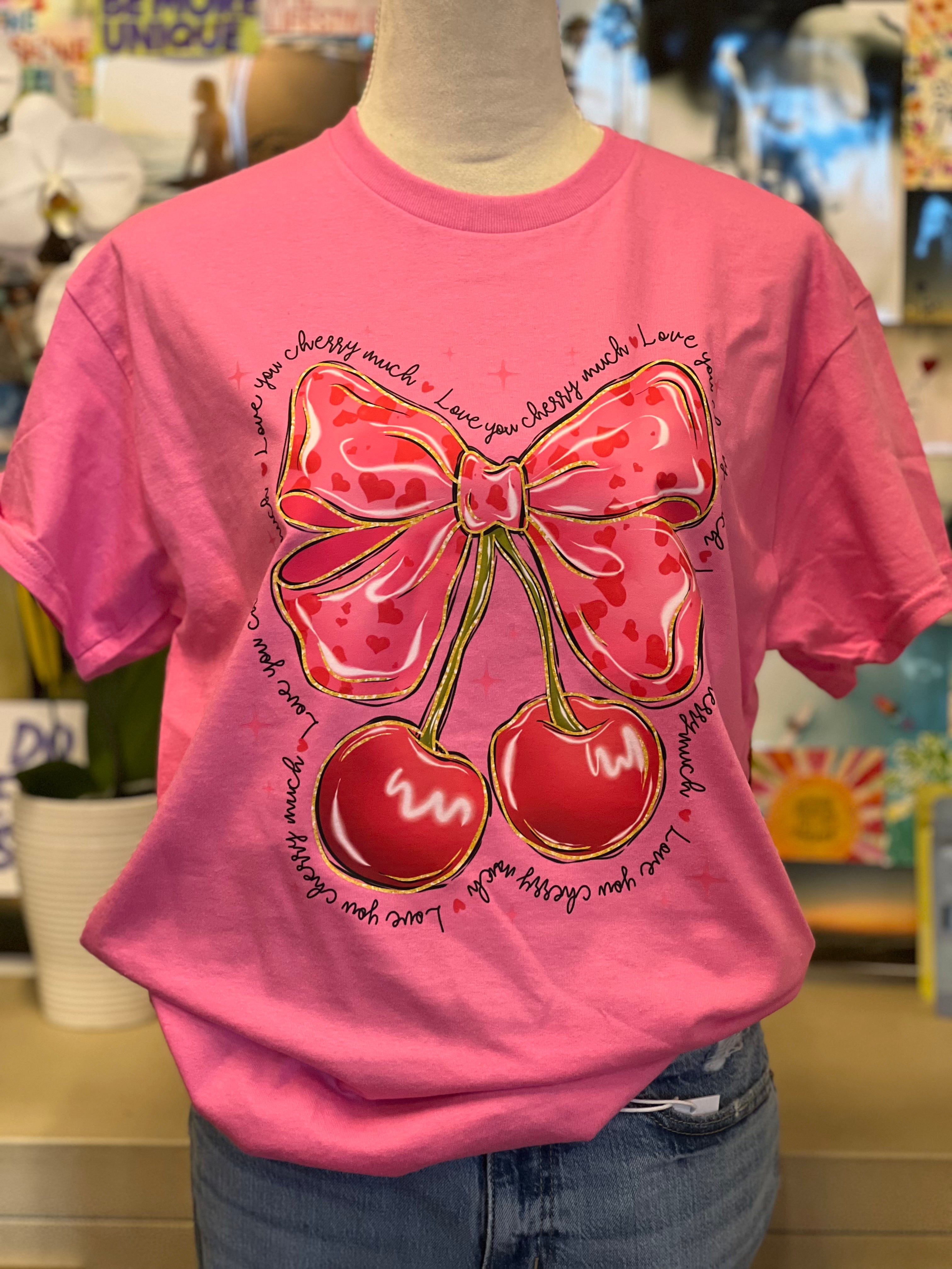 MALIBU HIPPIE: Love You Cherry Much Tee on Simply Obsessed