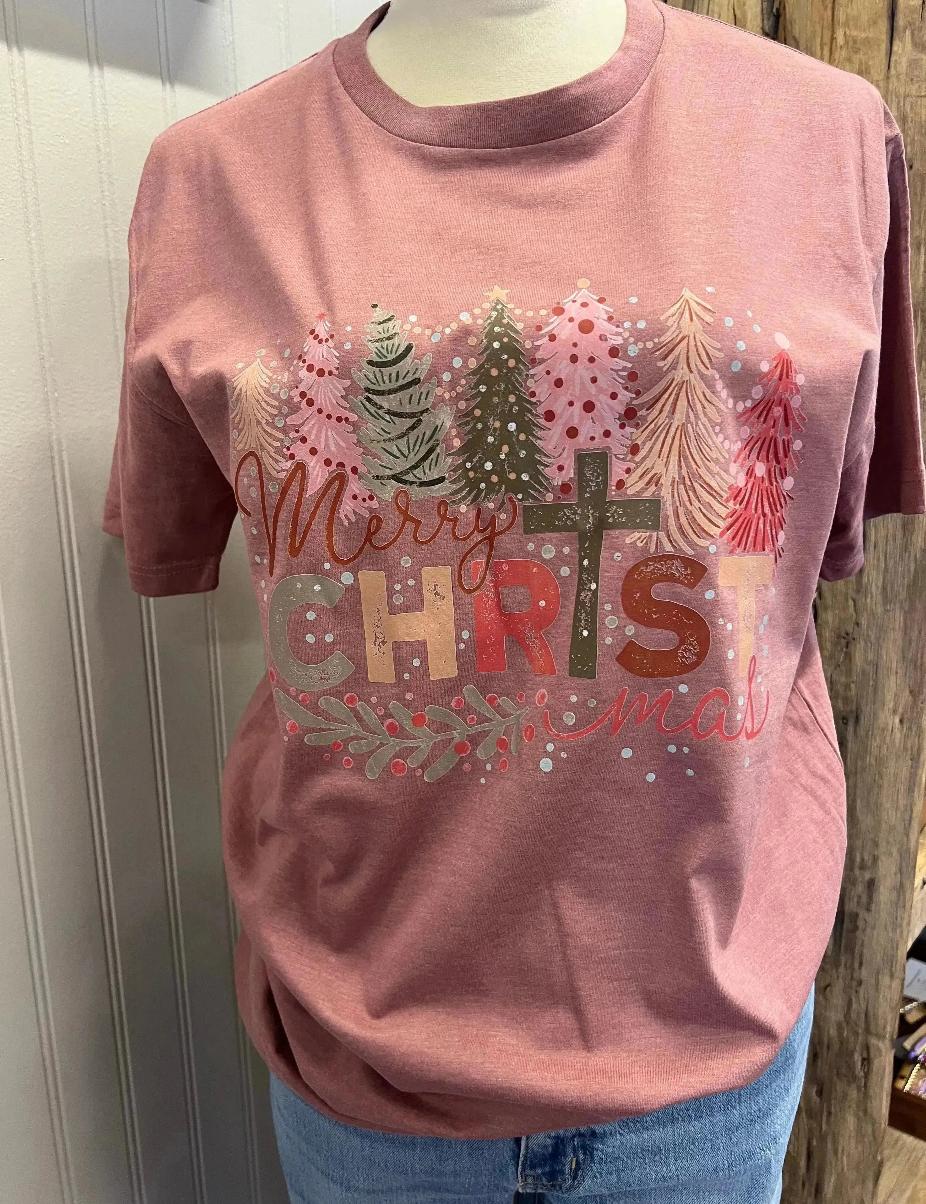 MALIBU HIPPIE Merry Christ-mas Tee on Simply Obsessed