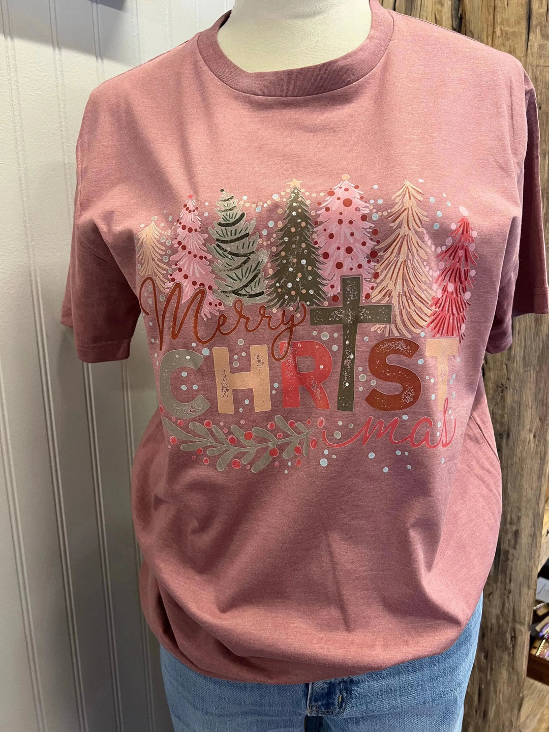 MALIBU HIPPIE Merry Christ-mas Tee on Simply Obsessed