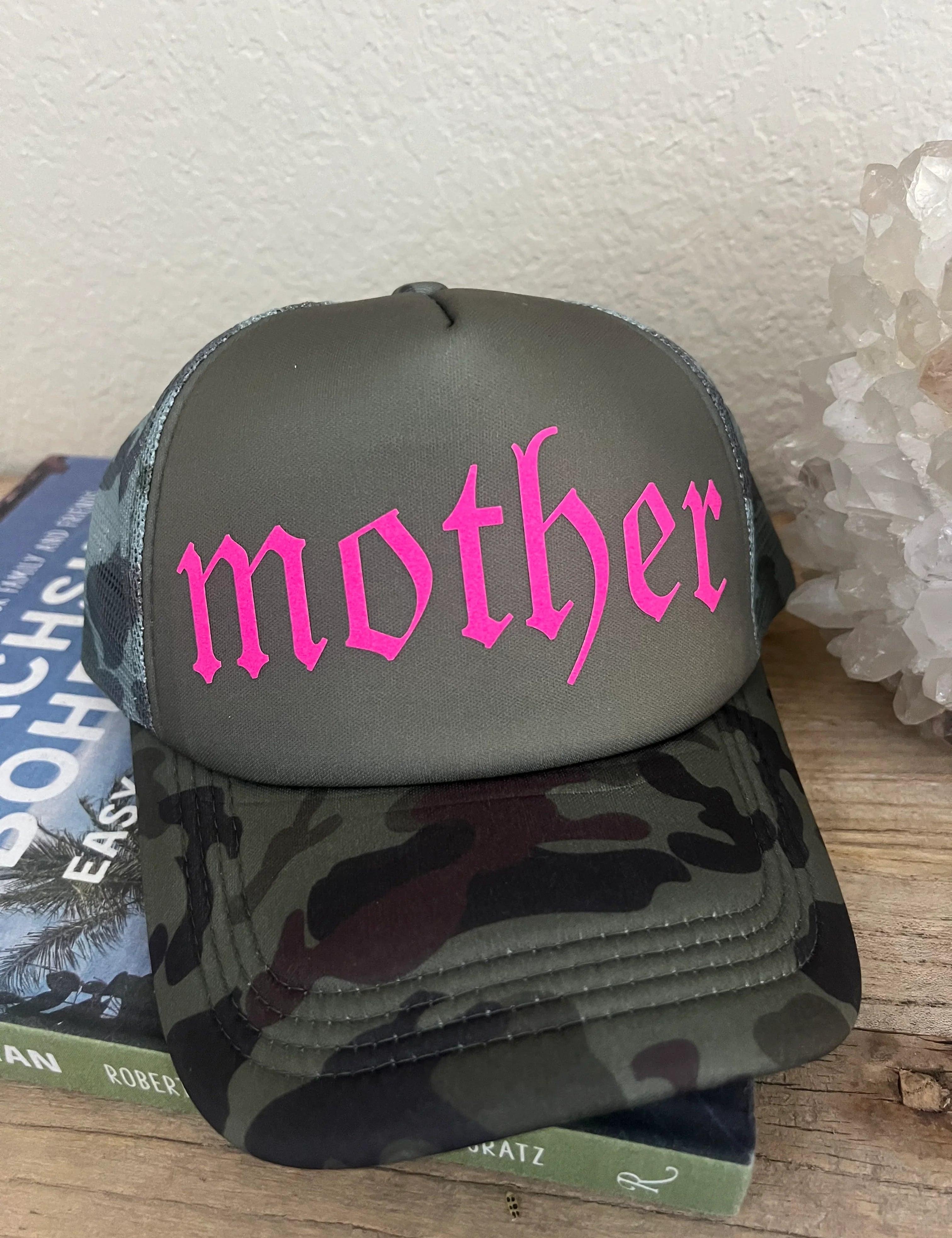 MALIBU HIPPIE Mother Trucker Hat on Simply Obsessed