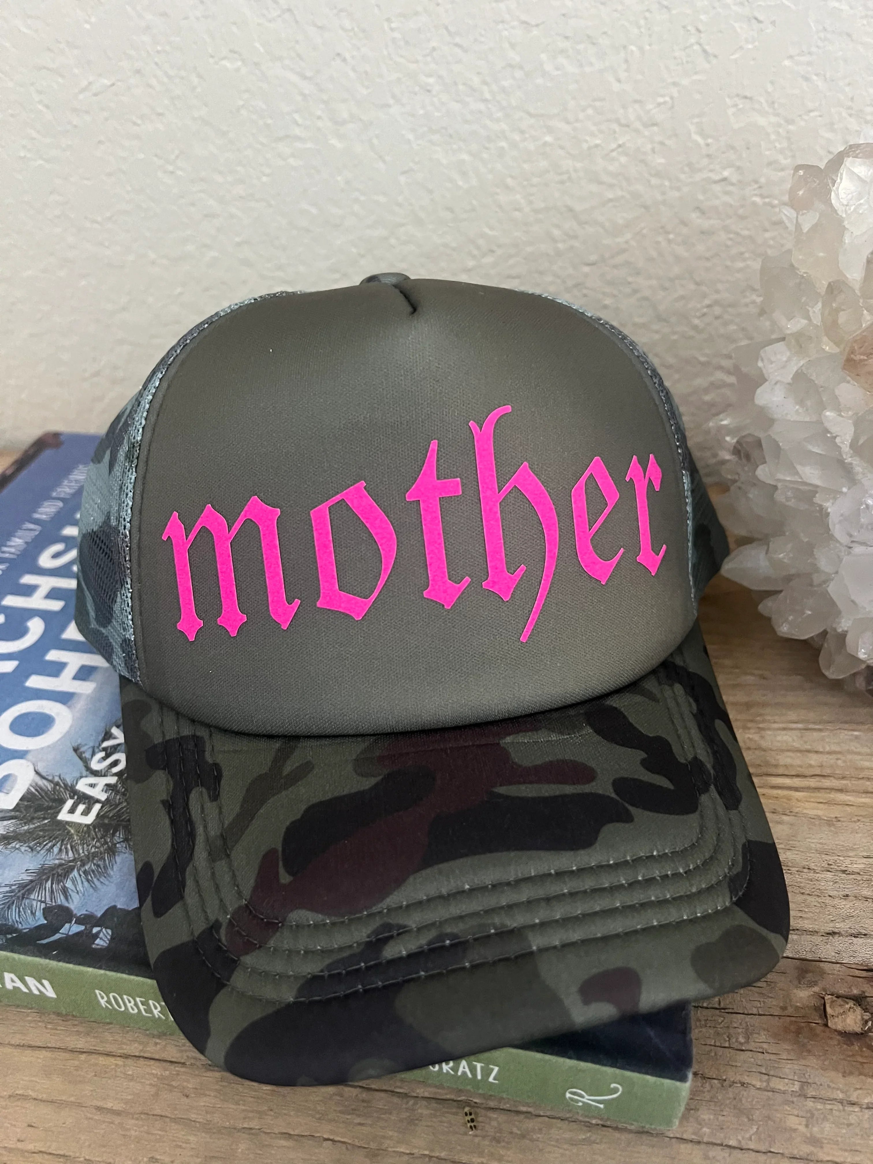 MALIBU HIPPIE Mother Trucker Hat on Simply Obsessed