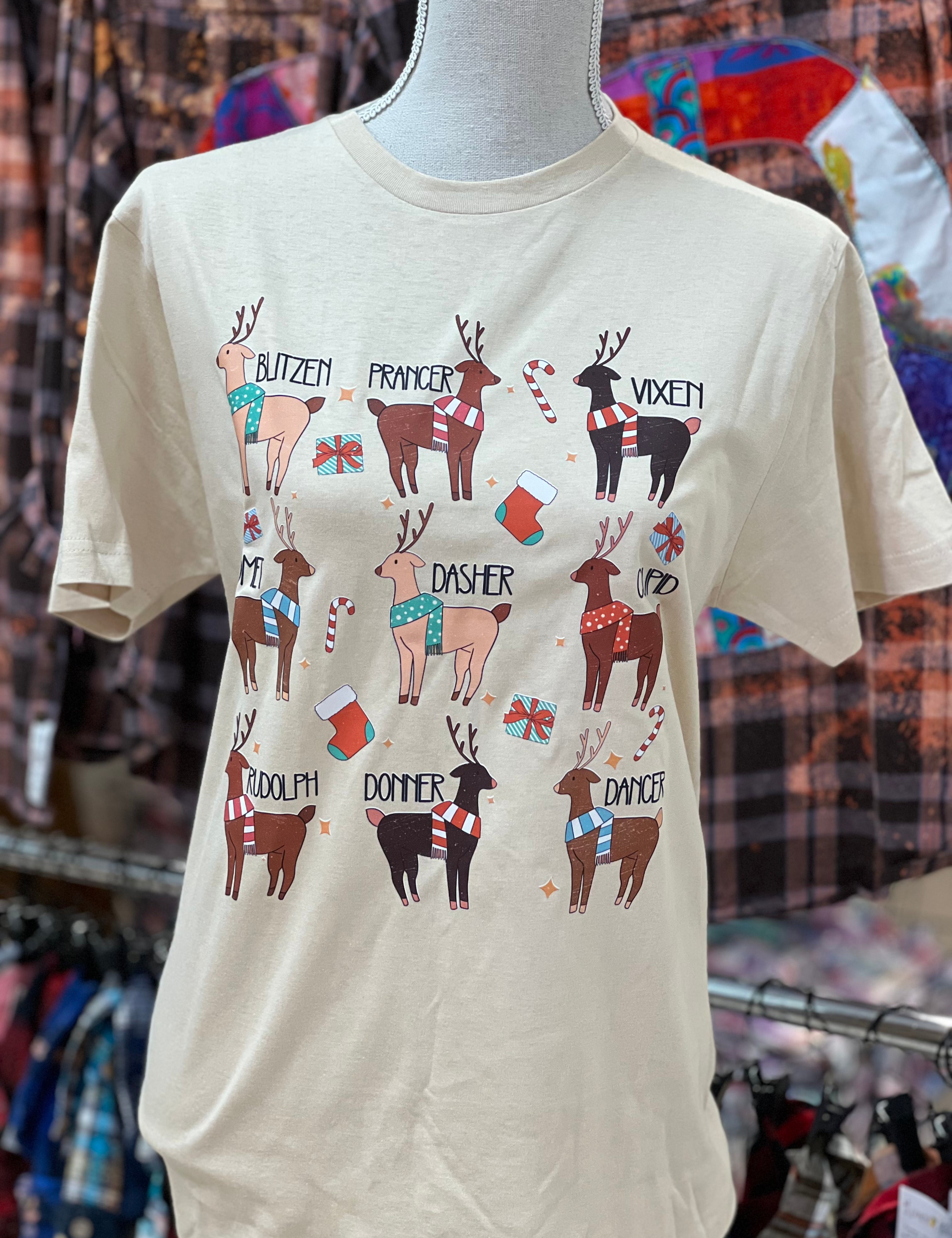 MALIBU HIPPIE: Reindeer Tee on Simply Obsessed