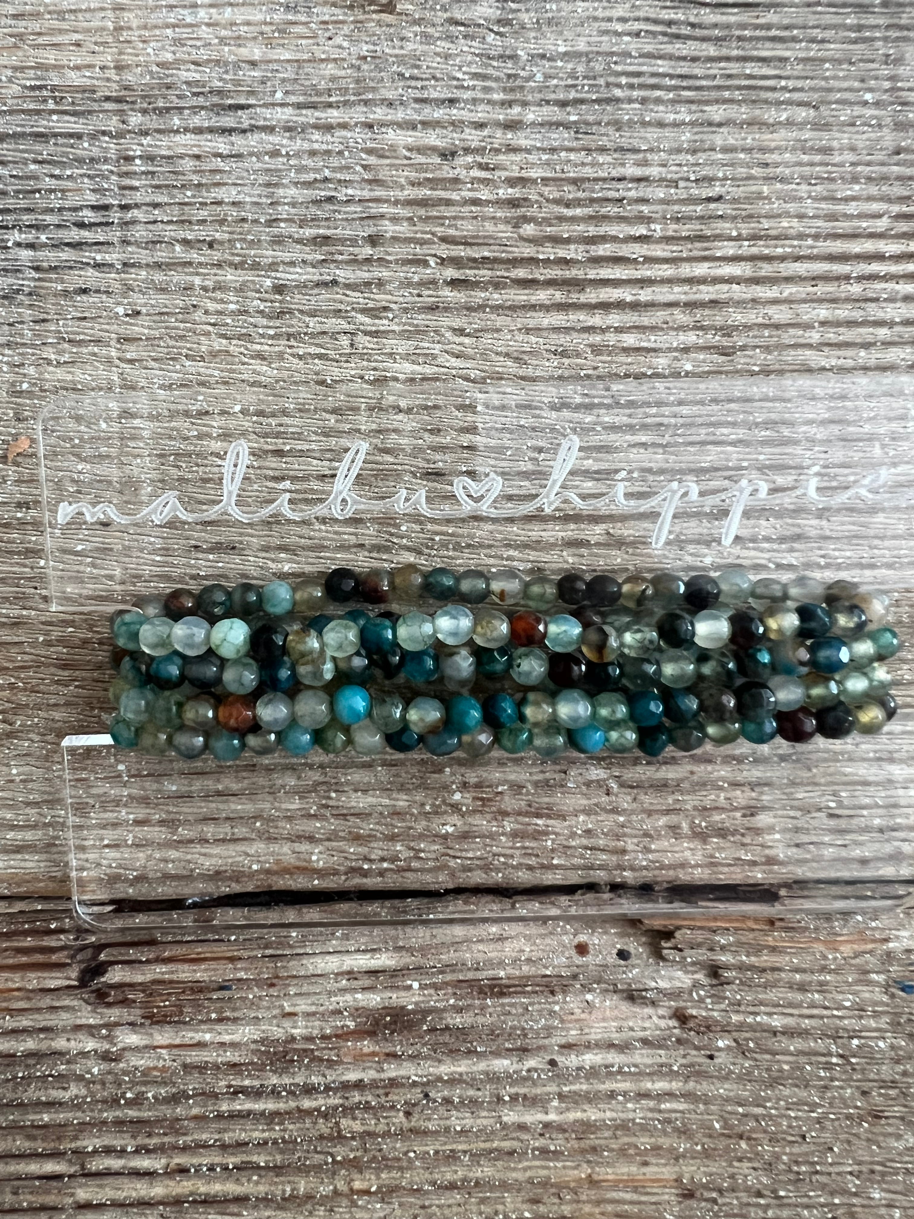 MALIBU HIPPIE Sea Sediment Bracelet Stack on Simply Obsessed