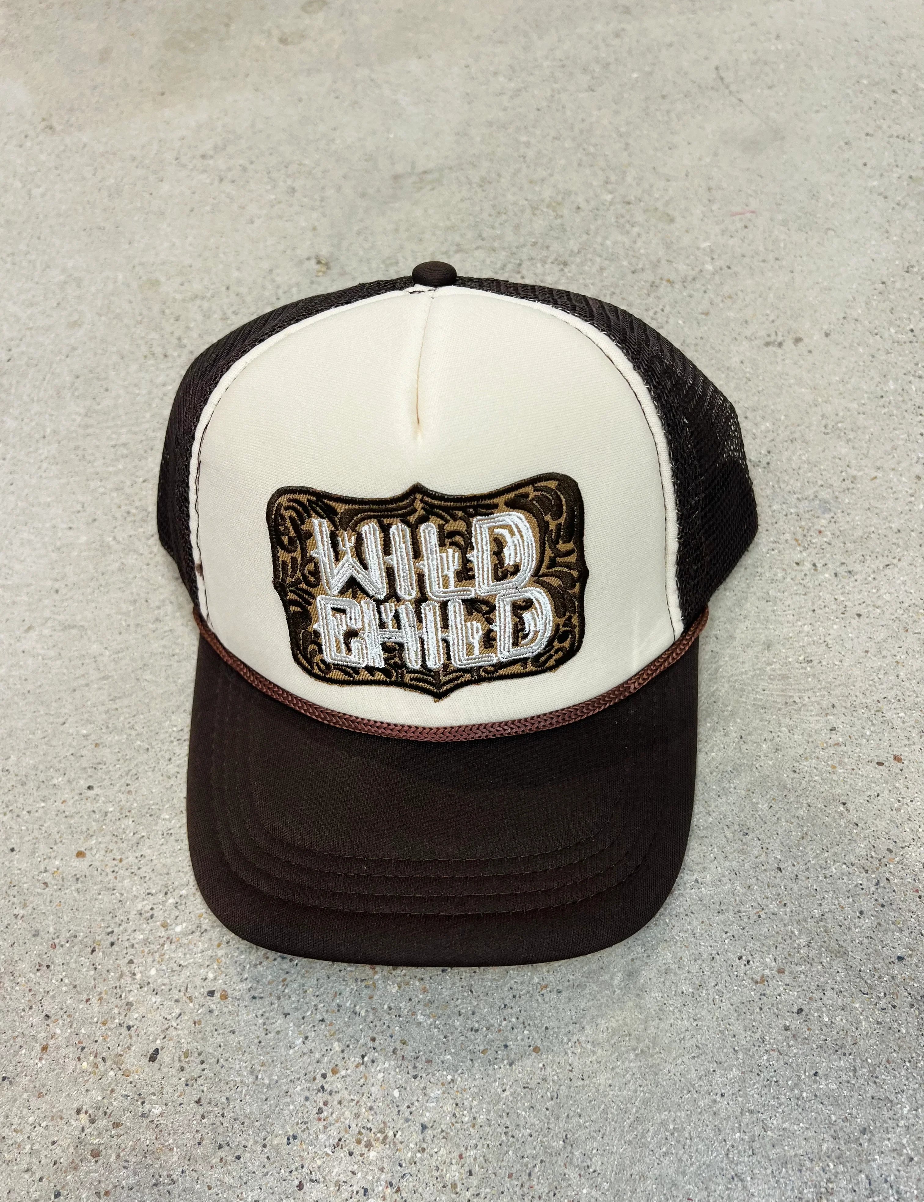 MALIBU HIPPIE Wild Child Trucker Hat on Simply Obsessed