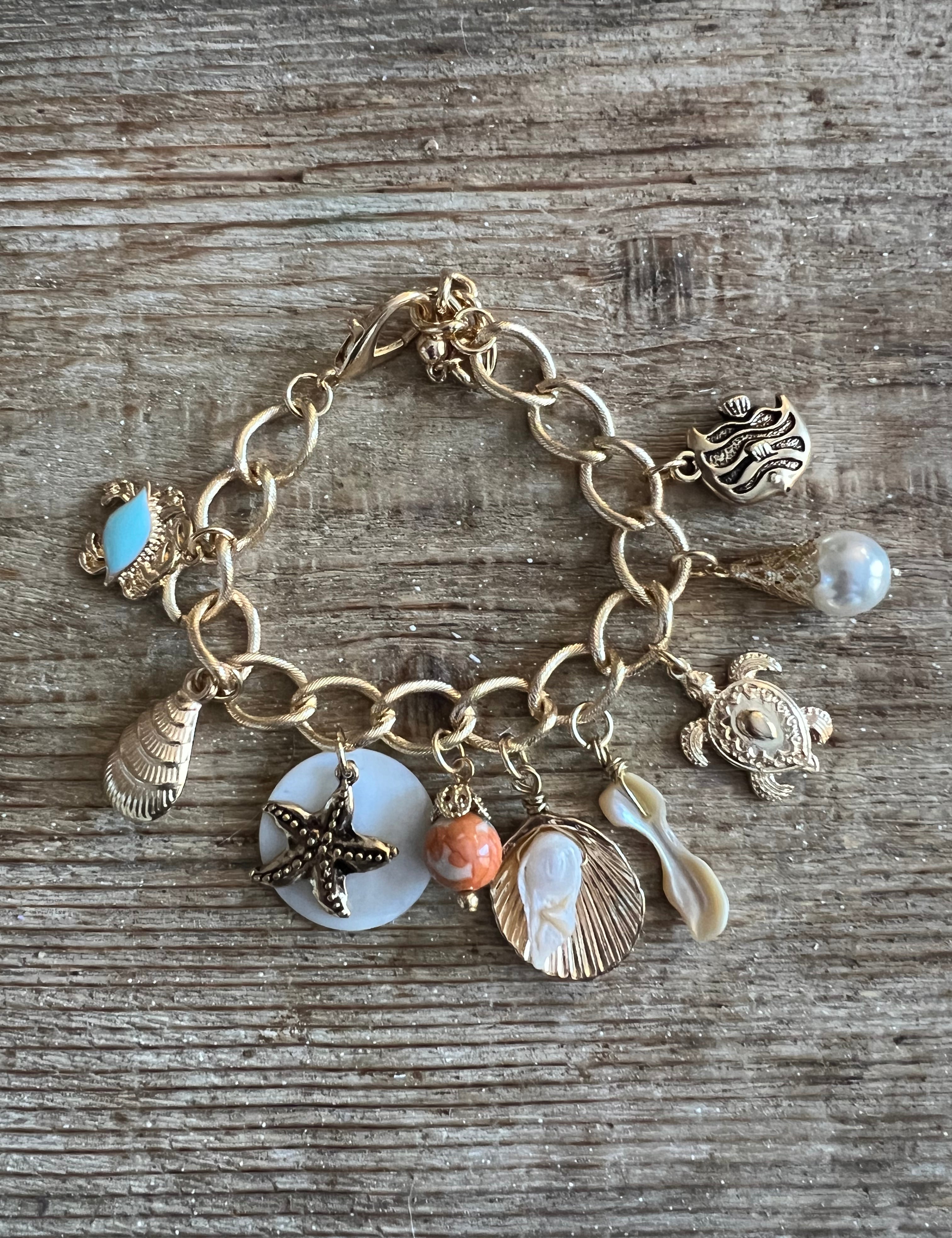 Malibu Supply Co Charm Bracelet Collection on Simply Obsessed