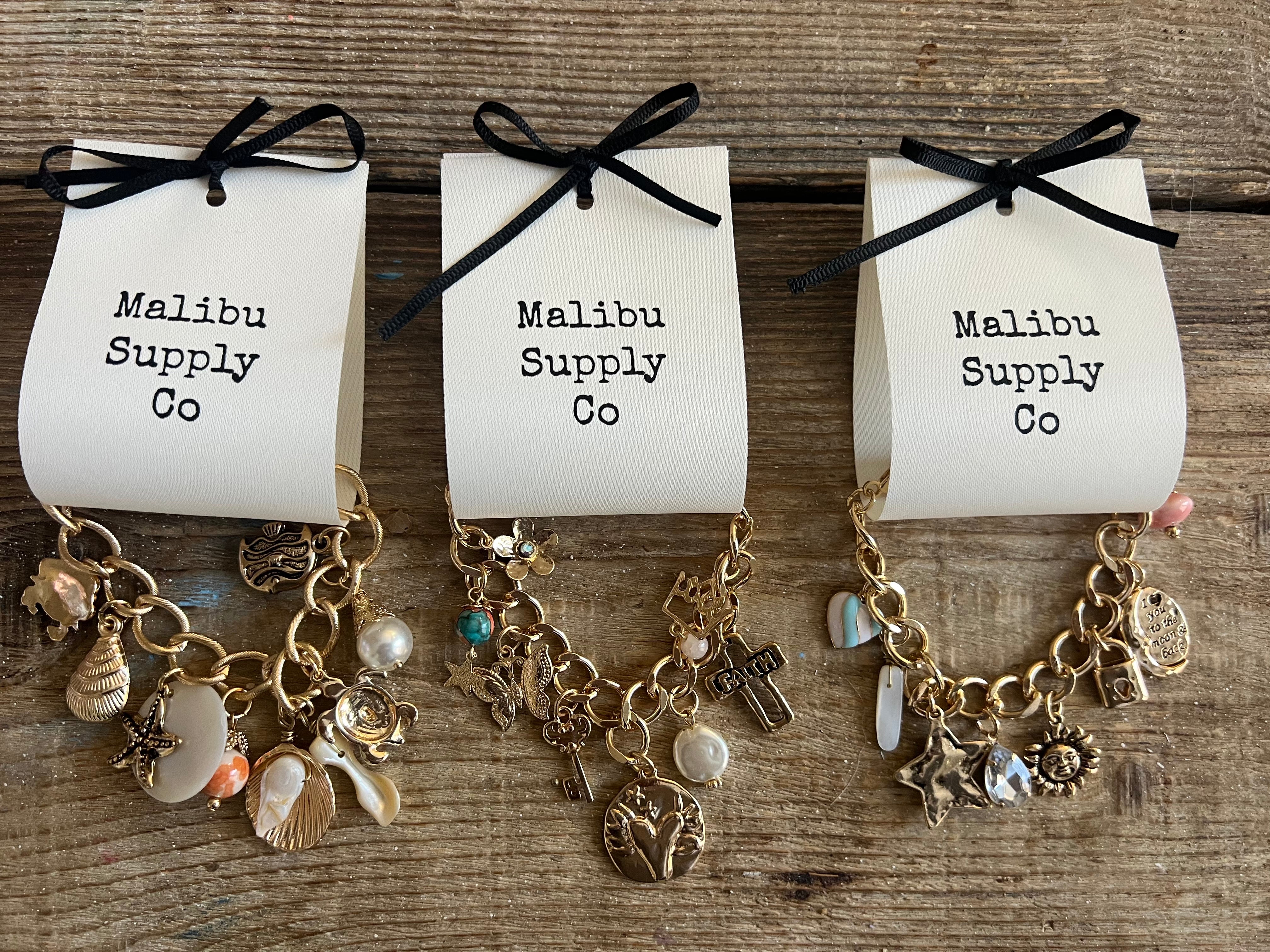 Malibu Supply Co Charm Bracelet Collection on Simply Obsessed