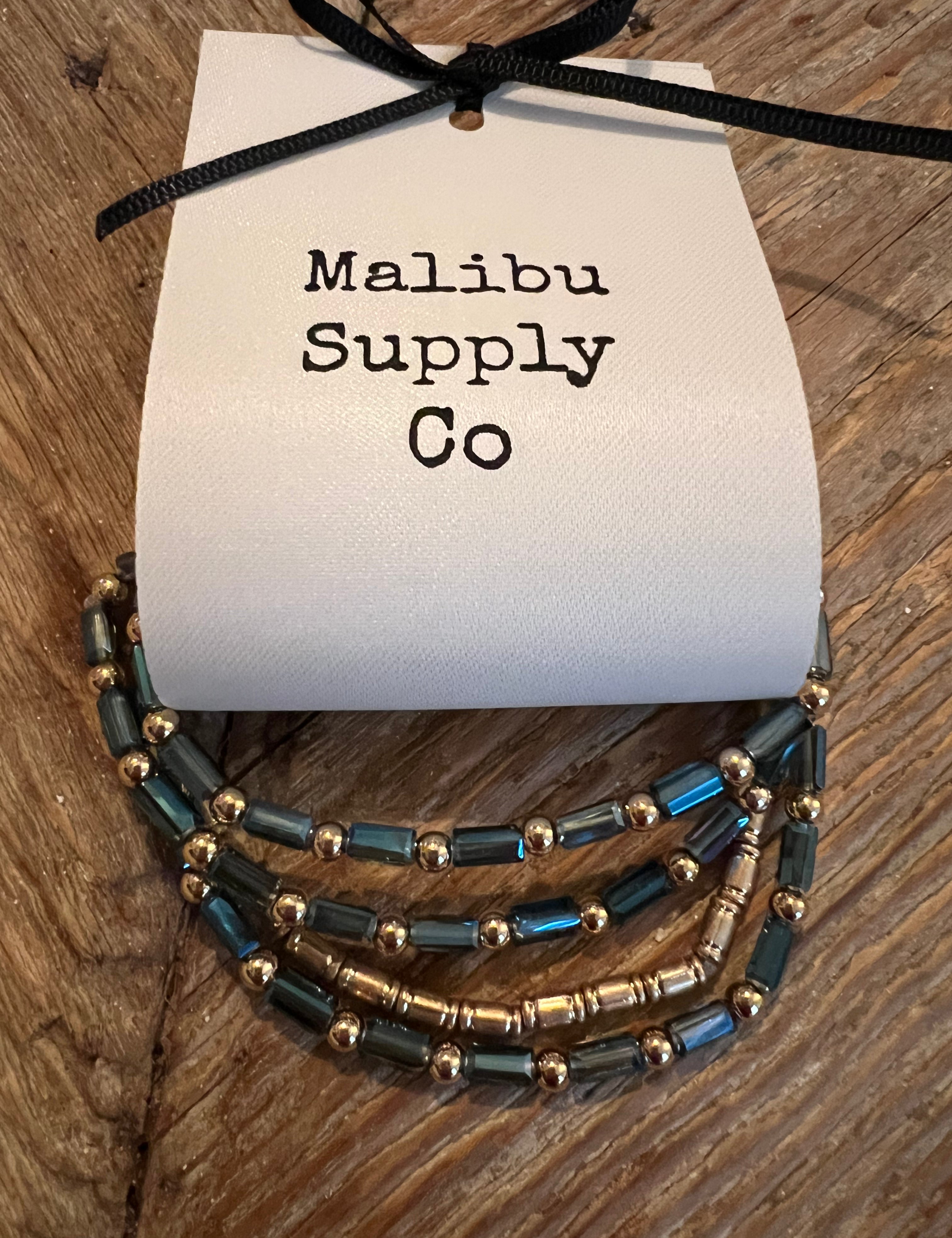 Gold Bracelet Stack by Malibu Supply on Simply Obsessed