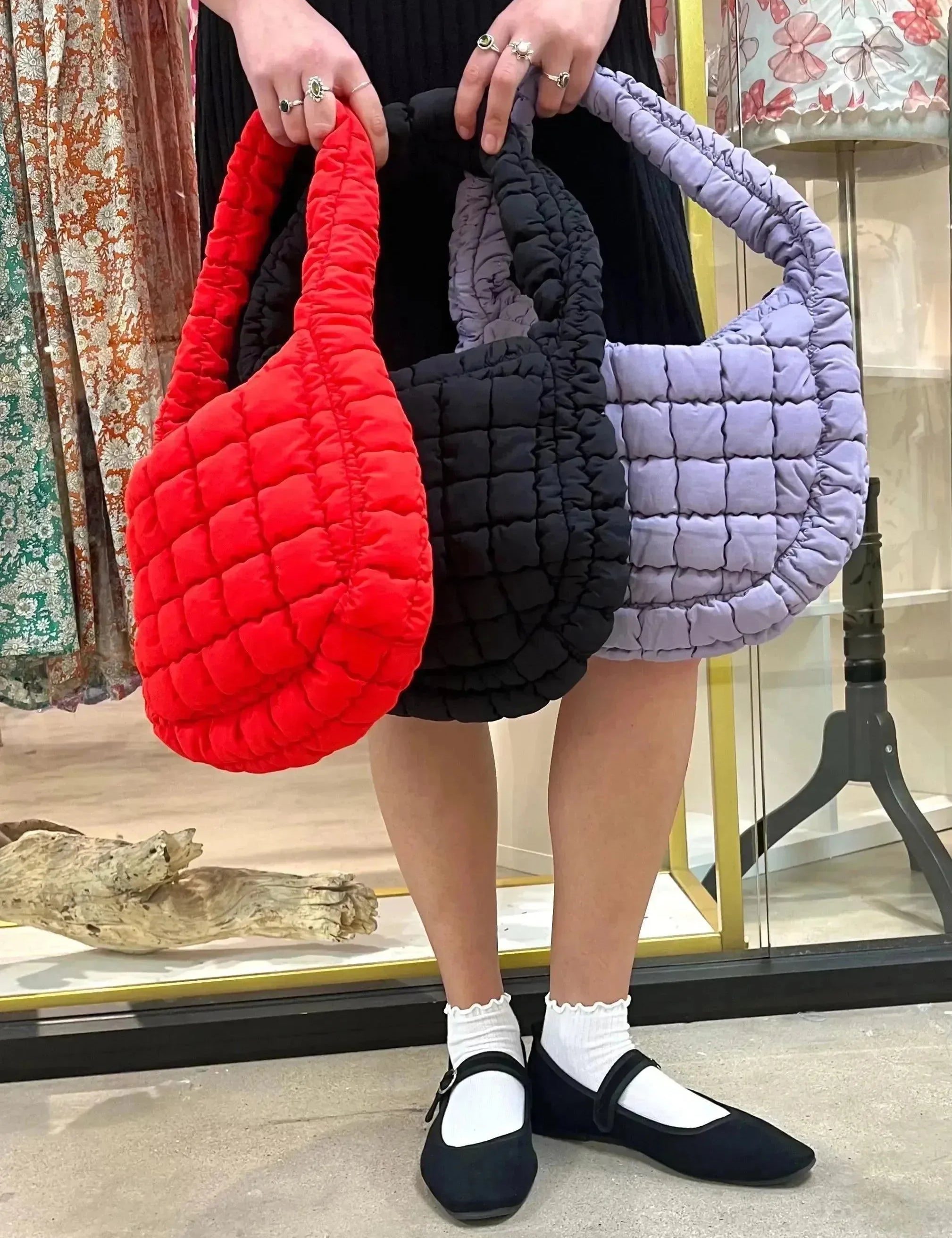 Mini Puffer Bag on Simply Obsessed