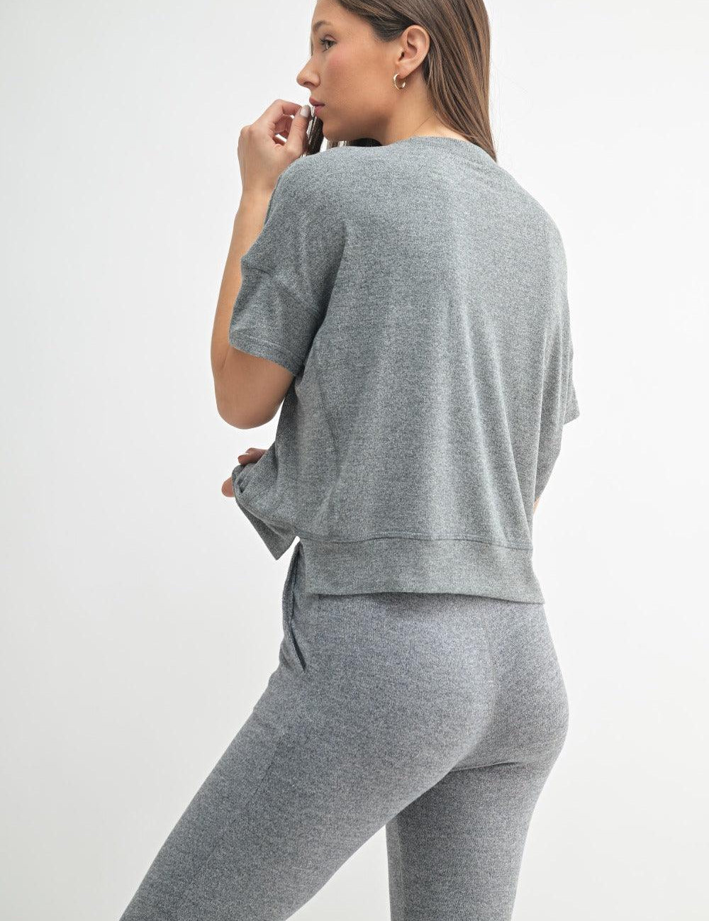 MONO B Brushed Hacci Dolman Top on Simply Obsessed
