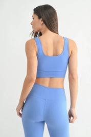 MONO B Manhattan Square Neck Sports Bra on Simply Obsessed
