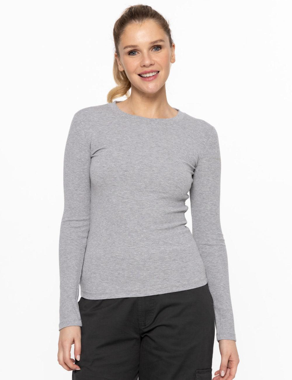 MONO B Ribbed Everyday Long Sleeve on Simply Obsessed