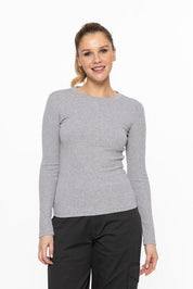 MONO B Ribbed Everyday Long Sleeve on Simply Obsessed