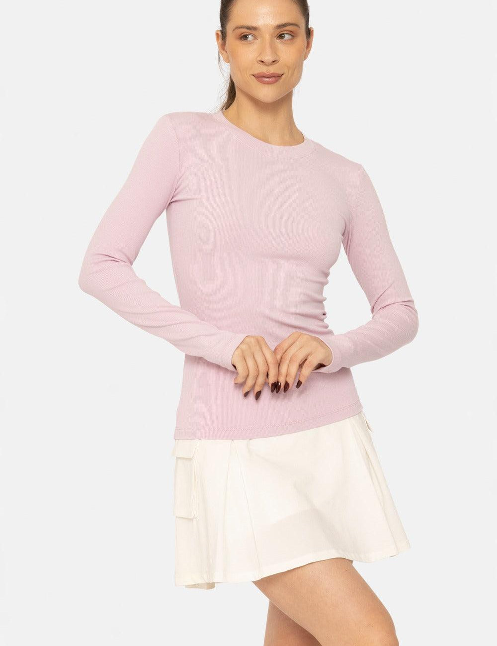 MONO B Ribbed Everyday Long Sleeve on Simply Obsessed