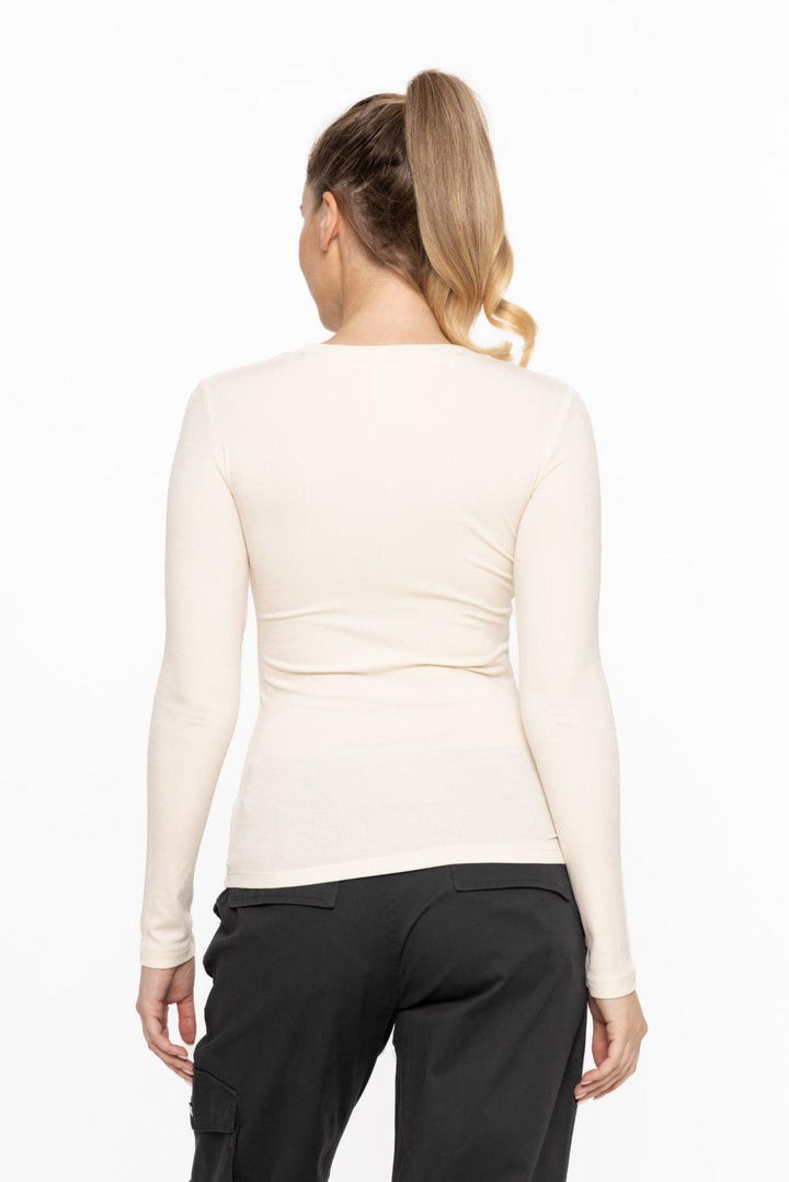 MONO B Ribbed Everyday Long Sleeve on Simply Obsessed