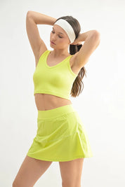 MONO B Ribbed Seamless Cropped Tank Top (Reg. & Plus) on Simply Obsessed