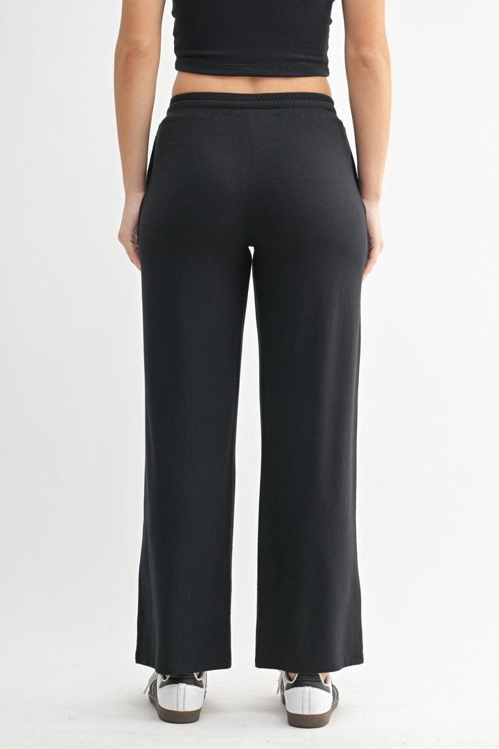 MONO B Silky Smooth Drawstring Sweatpants on Simply Obsessed