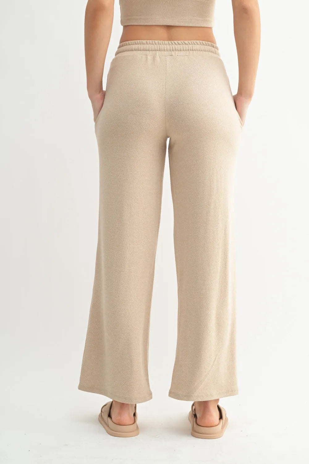 MONO B Silky Smooth Drawstring Sweatpants on Simply Obsessed