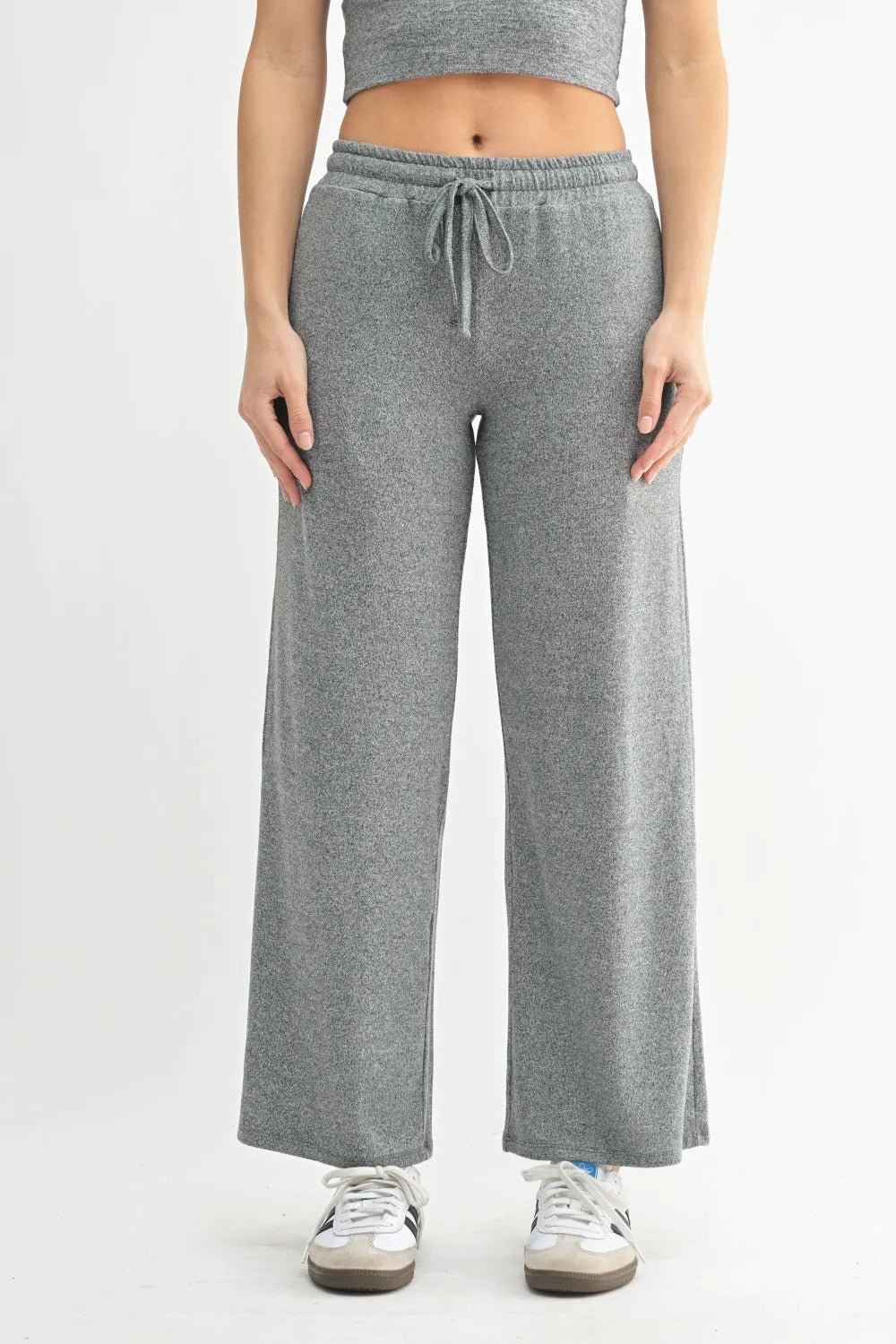 MONO B Silky Smooth Drawstring Sweatpants on Simply Obsessed