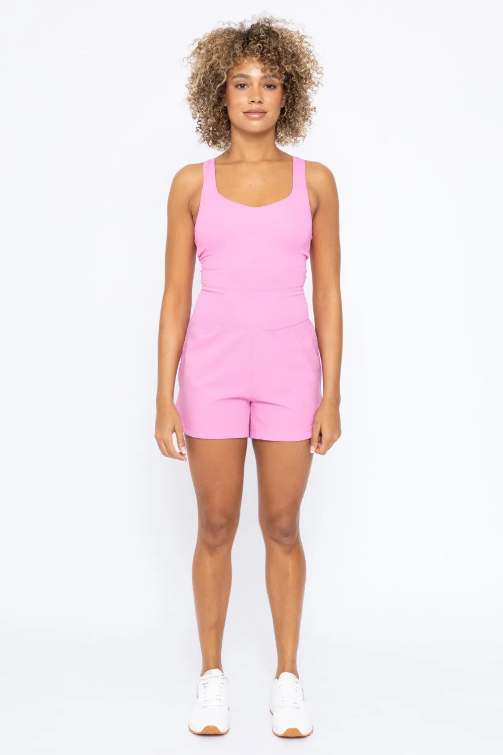 MONO B Sweetheart Active Romper on Simply Obsessed