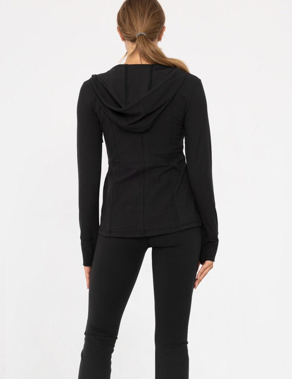 MONO B Zip Up Athletic Hoodie on Simply Obsessed