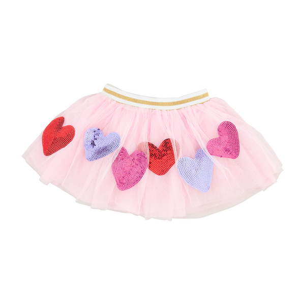 MUDPIE Pink Heart Tutu (size 3T & up) on Simply Obsessed