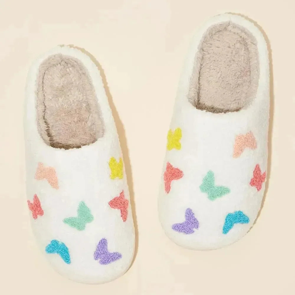 Multi Butterfly Slippers on Simply Obsessed