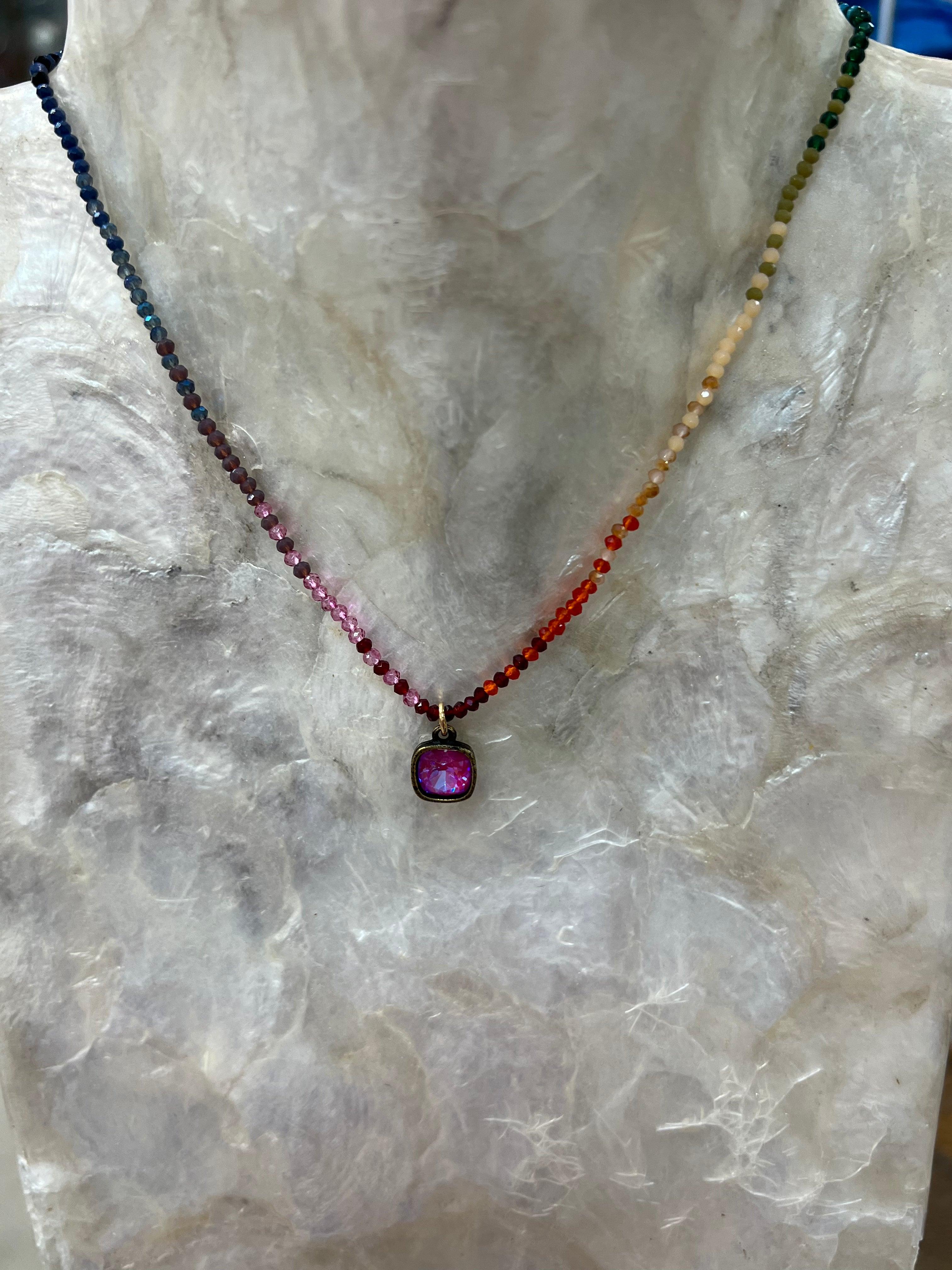 Multi Dainty Necklace on Simply Obsessed