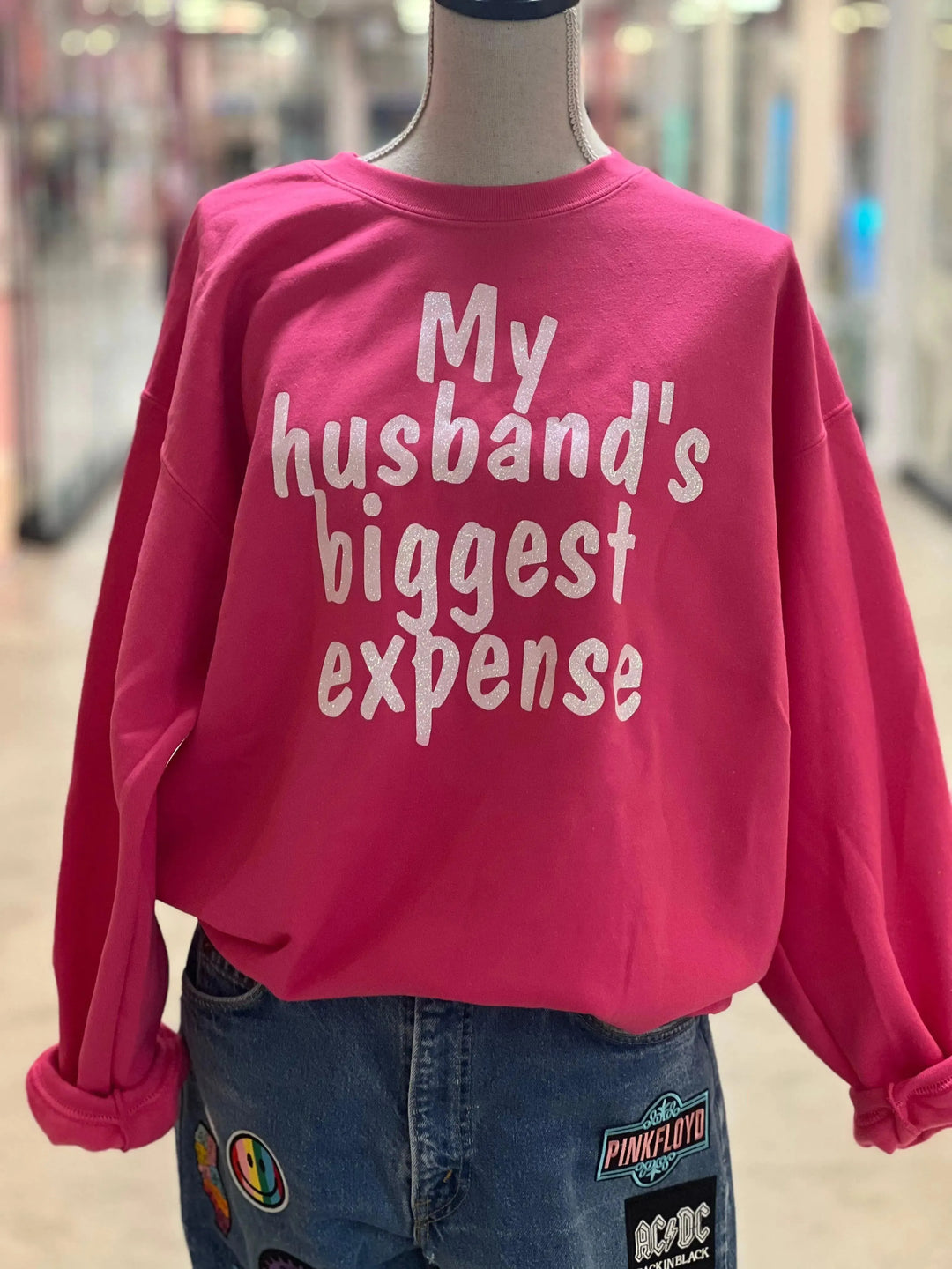 My Husband's Biggest Expense Sweatshirt on Simply Obsessed