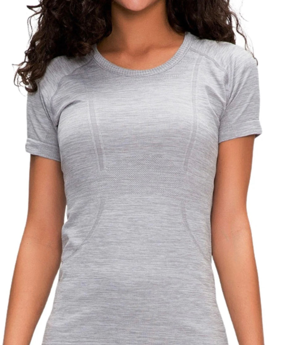 "Naomi" Slim Fit Active Short Sleeve Tee on Simply Obsessed