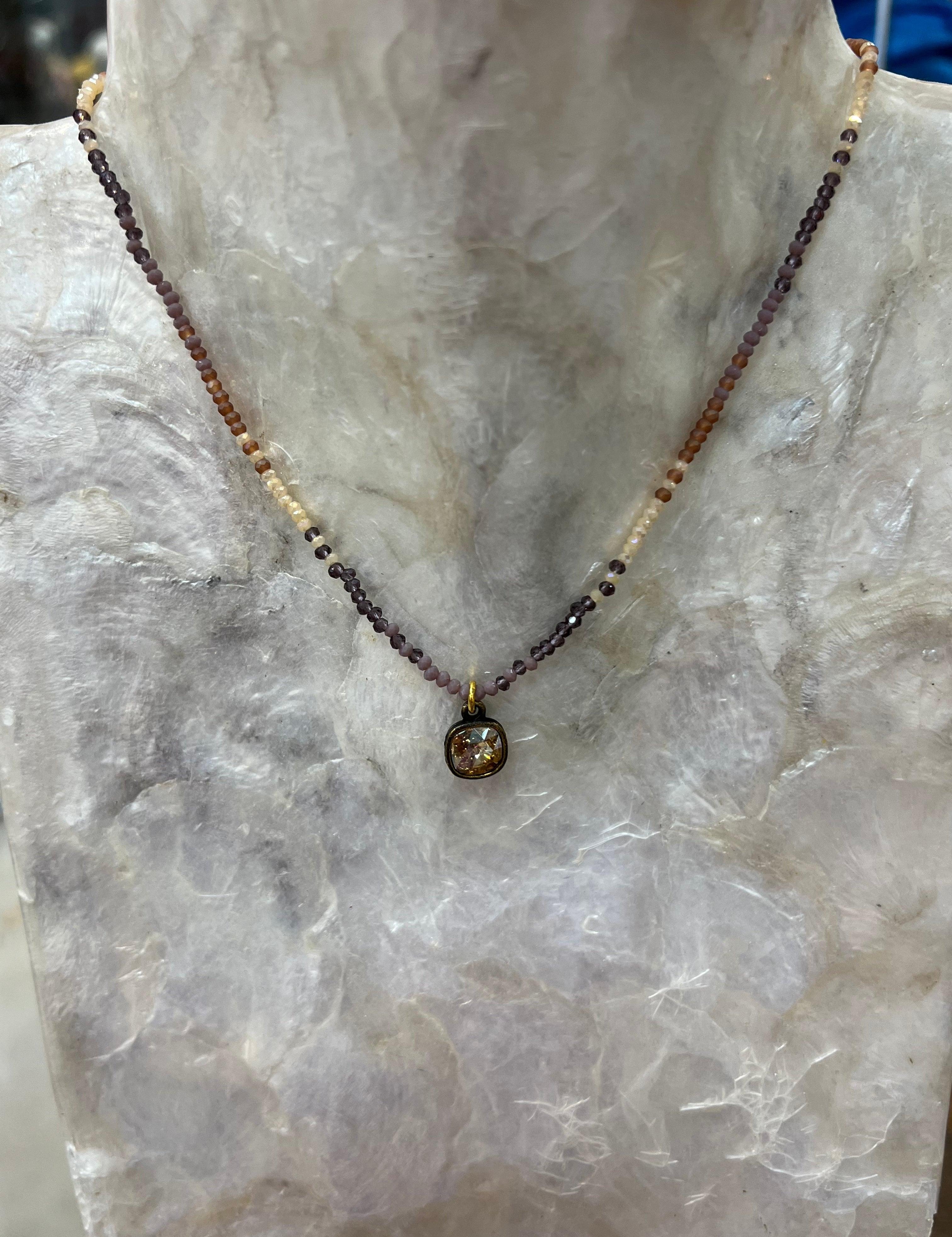 Neutral Dainty Necklace on Simply Obsessed